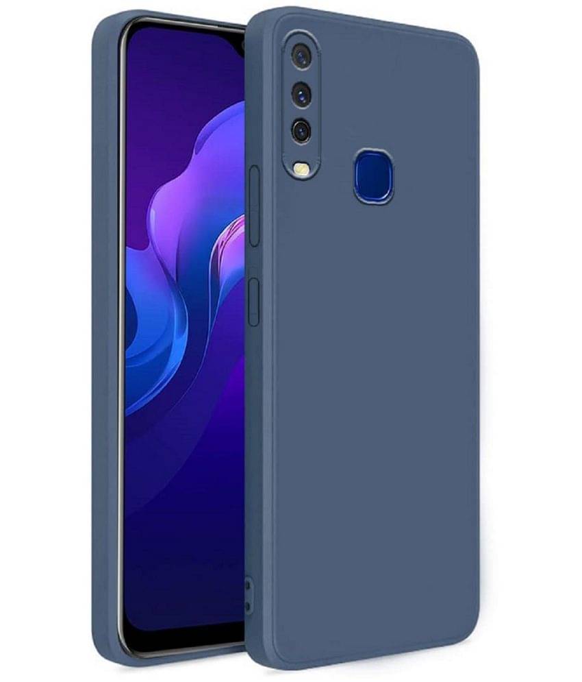     			Case Vault Covers Silicon Soft cases Compatible For Silicon Vivo Y15 ( Pack of 1 )