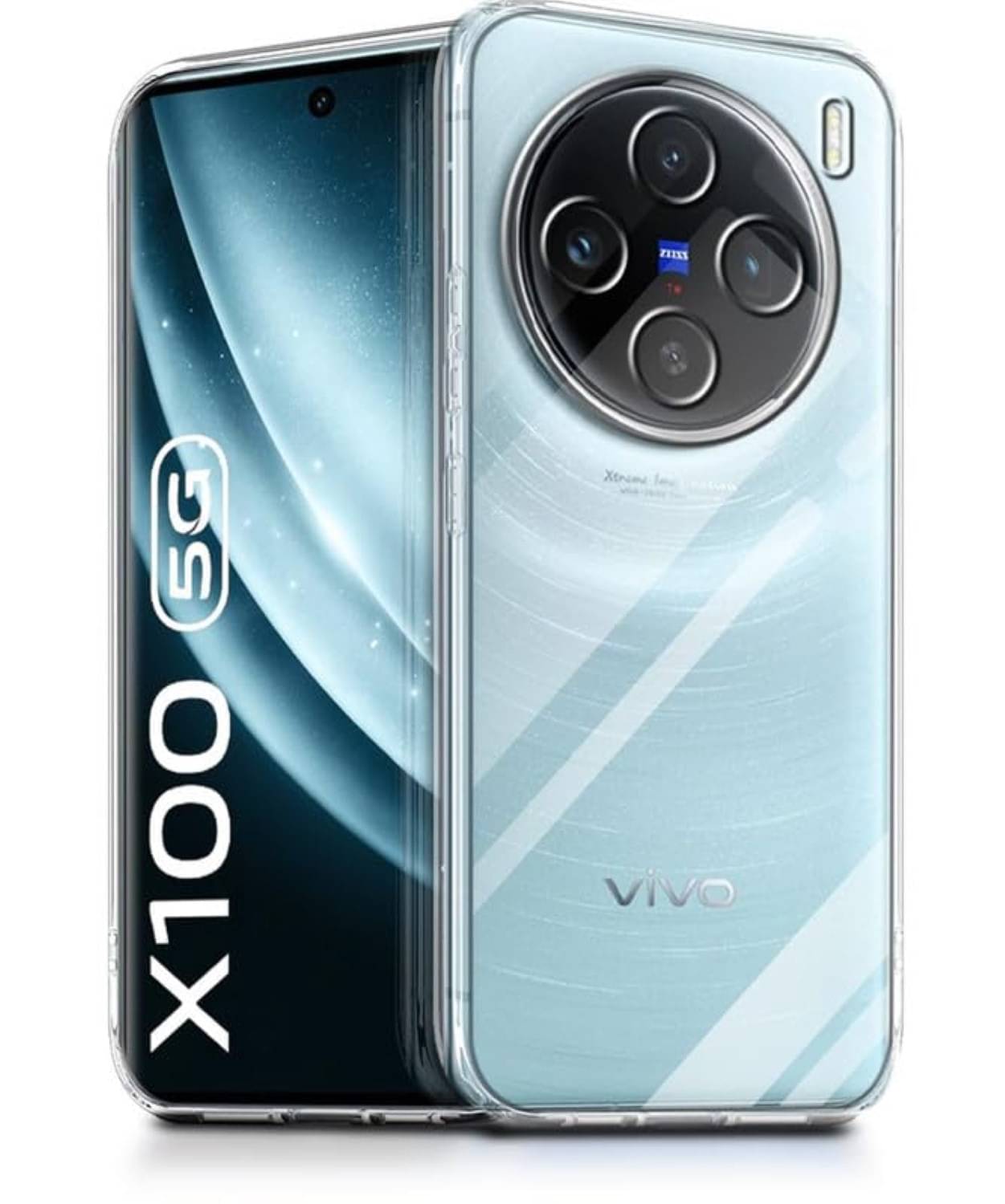     			Case Vault Covers Silicon Soft cases Compatible For Silicon Vivo X100 ( Pack of 1 )