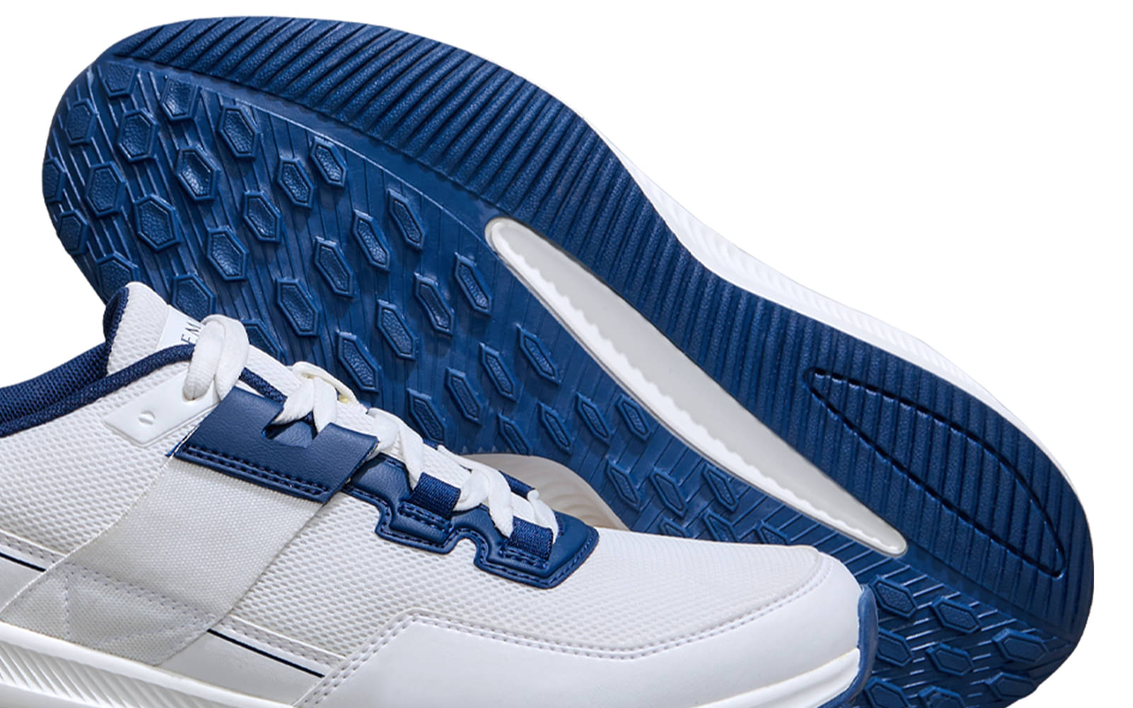     			Neeman's White Men's Sneakers