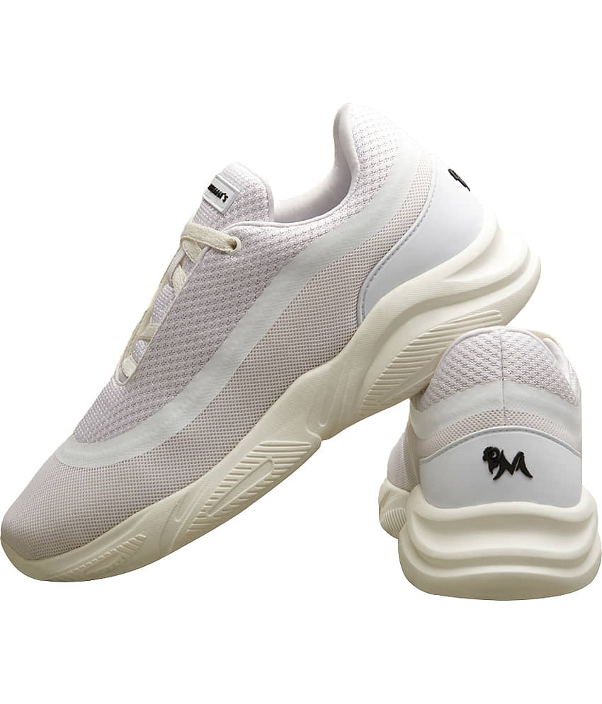 Neeman's White Men's Sneakers - Casual Shoes | Buy online on ZillyBuy
