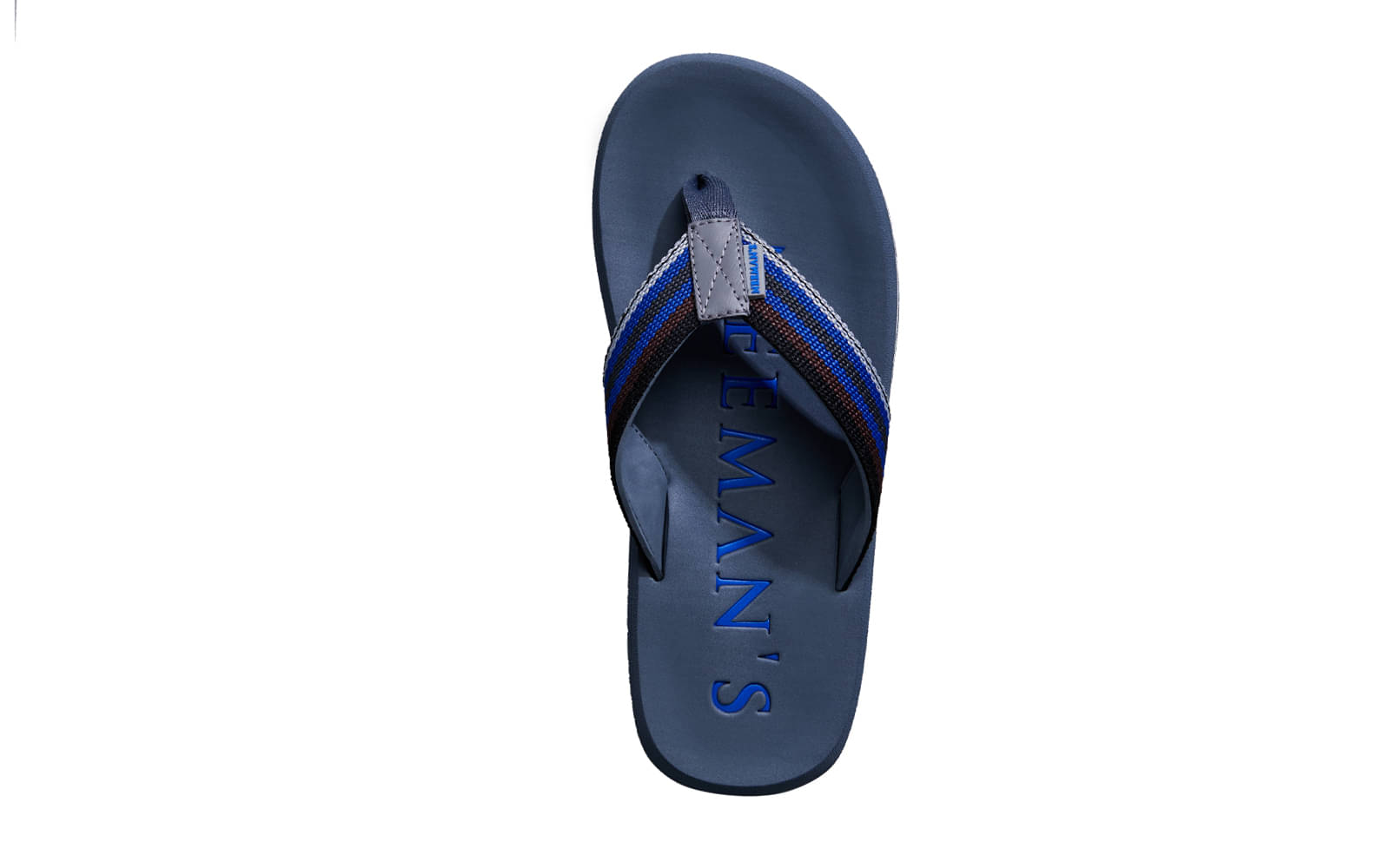     			Neemans Grey Men's Thong Flip Flop