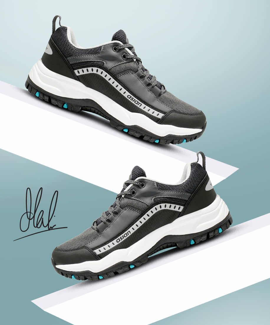 ASIAN EVEREST-01 Black Men's Sports Running Shoes - Sports Shoes | Buy online on ZillyBuy