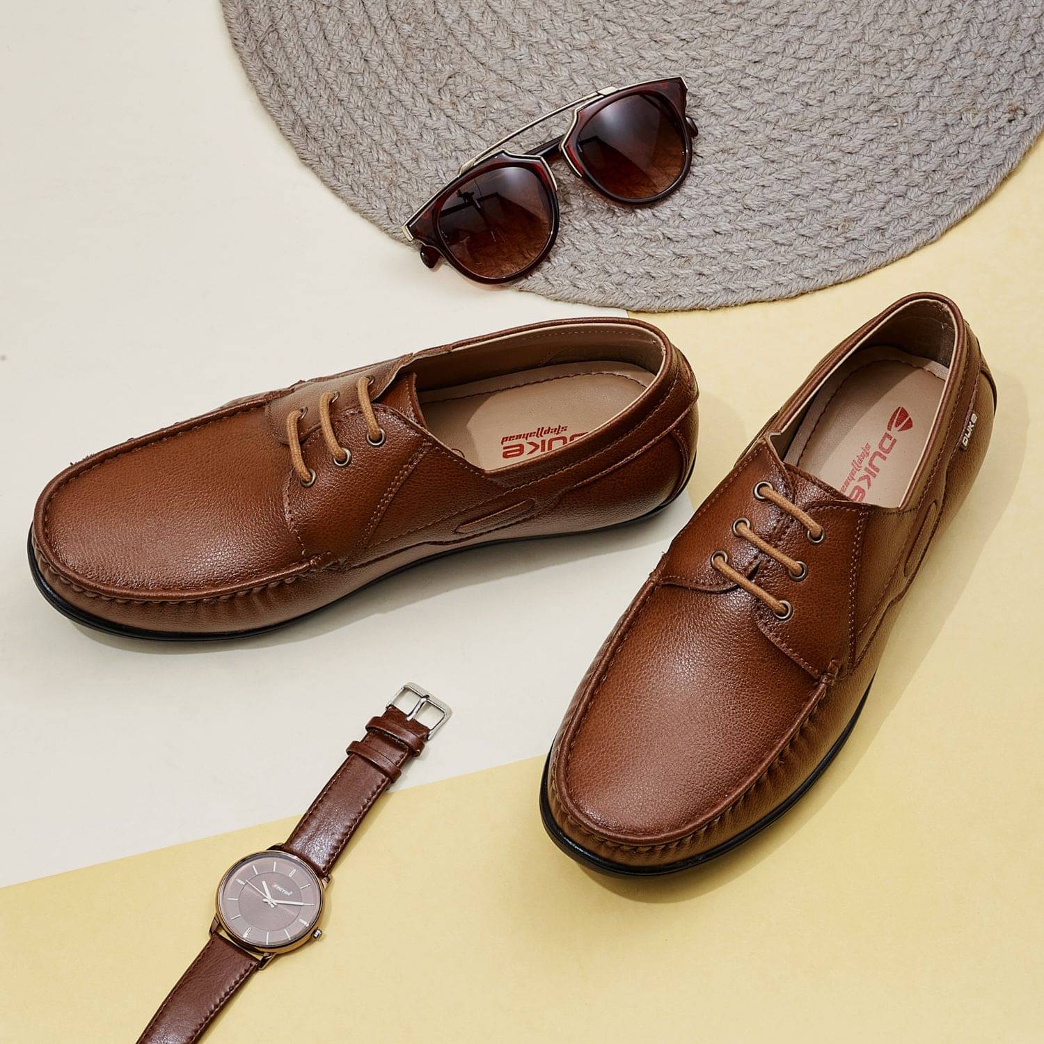     			Duke Tan Men's Boat