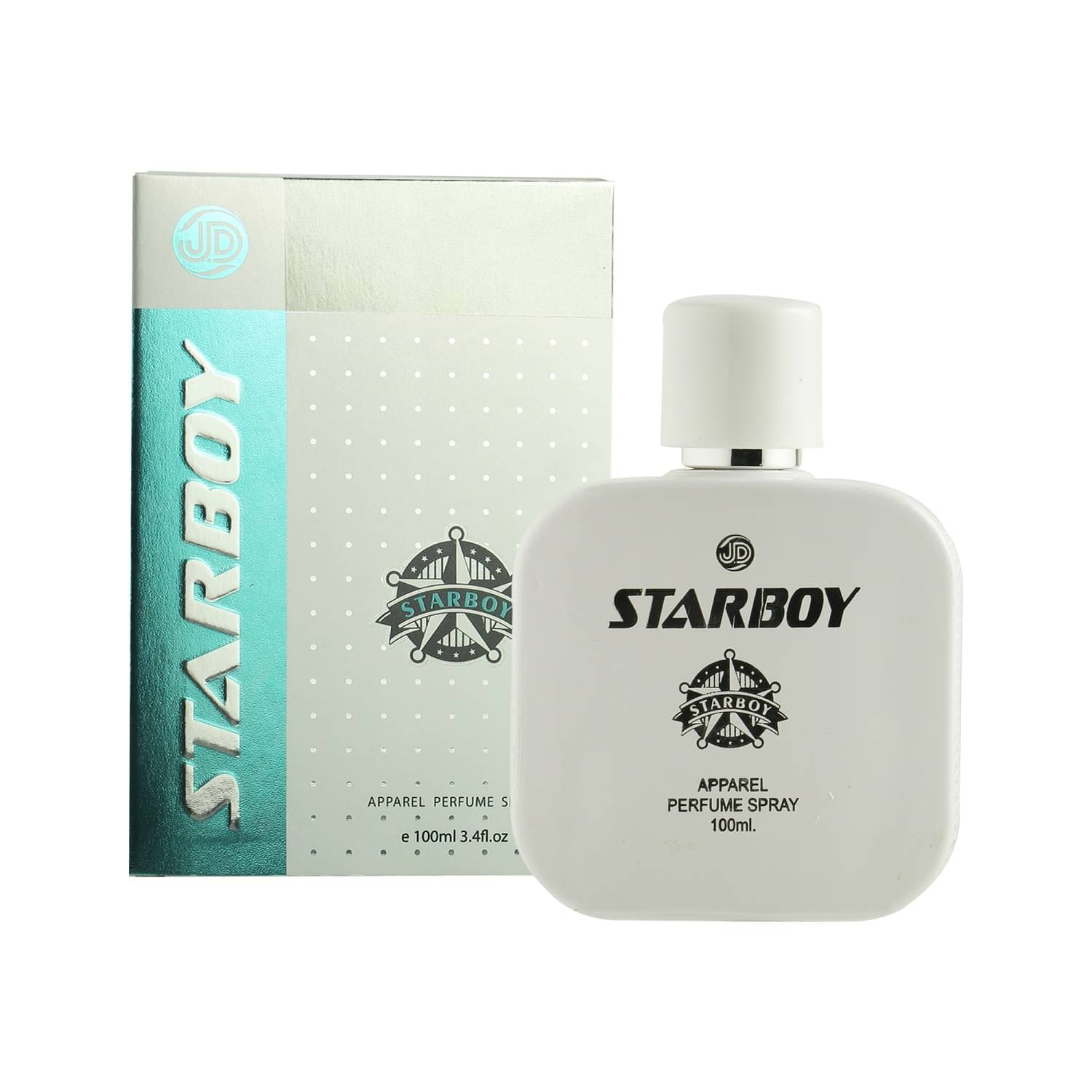     			JD INTERNATIONAL STAR BOY WHITE Apparel Perfume For Men & Women Perfume 100 ml (Pack of 1)