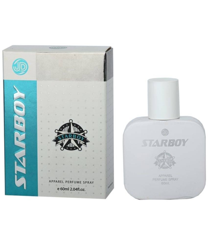     			JD INTERNATIONAL STAR BOY WHITE Apparel Perfume For Men & Women Perfume 60 ml (Pack of 1)