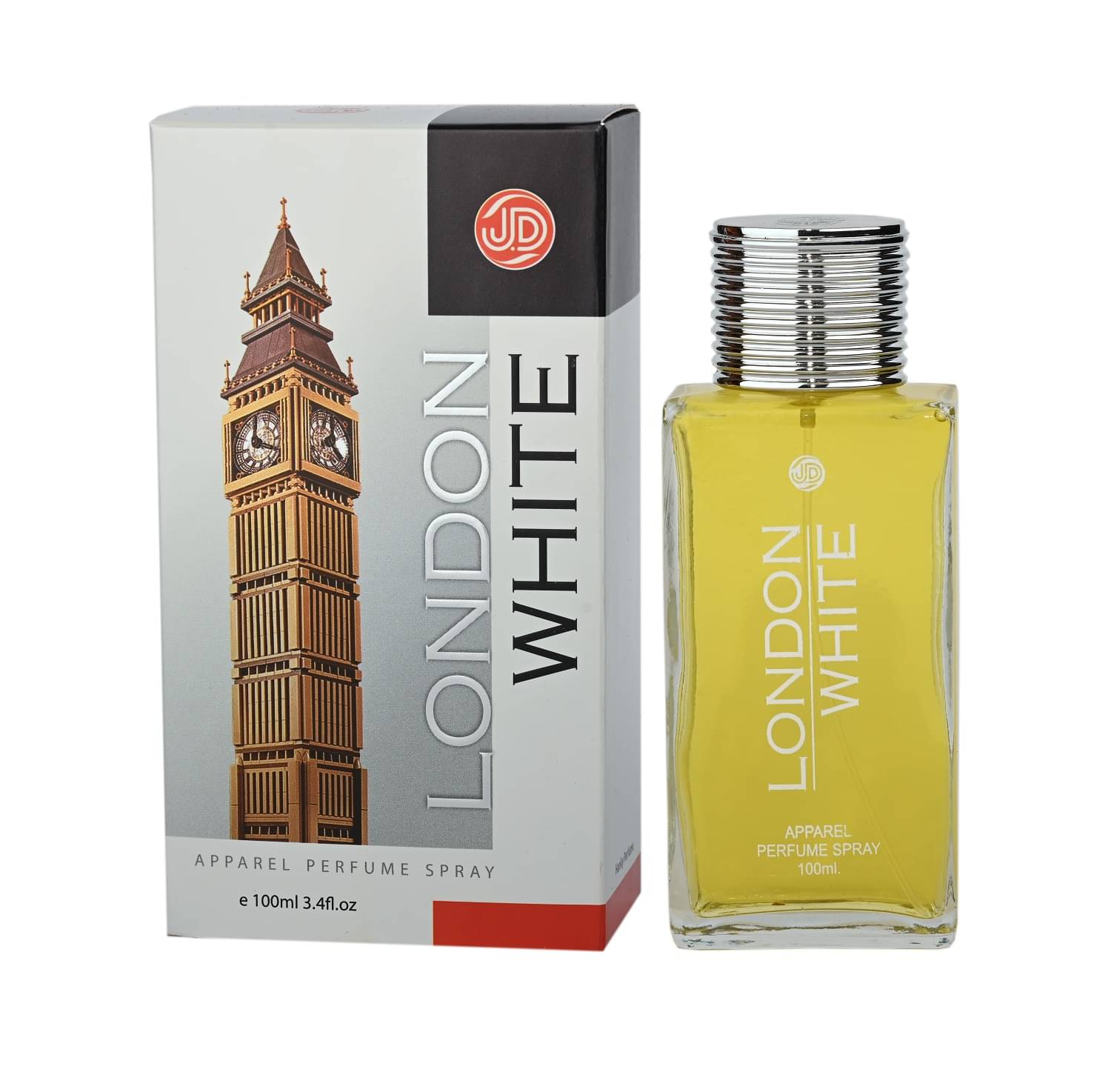     			JD INTERNATIONAL LONDON WHITE Apparel Perfume For Men & Women Perfume 100 ml (Pack of 1)