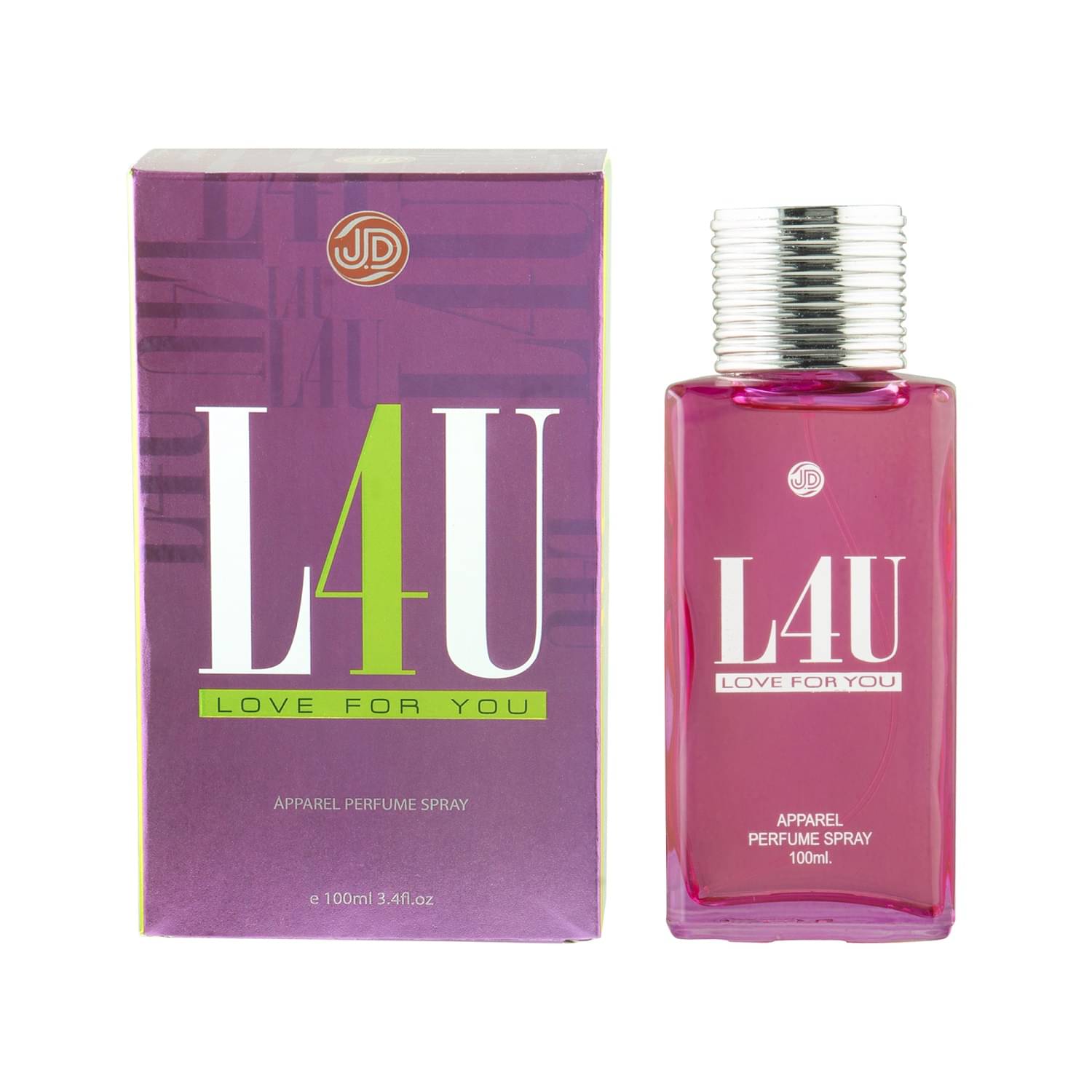     			JD INTERNATIONAL L 4 U Apparel Perfume For Men & Women Long Lasting Perfume 100 ml (Pack of 1)