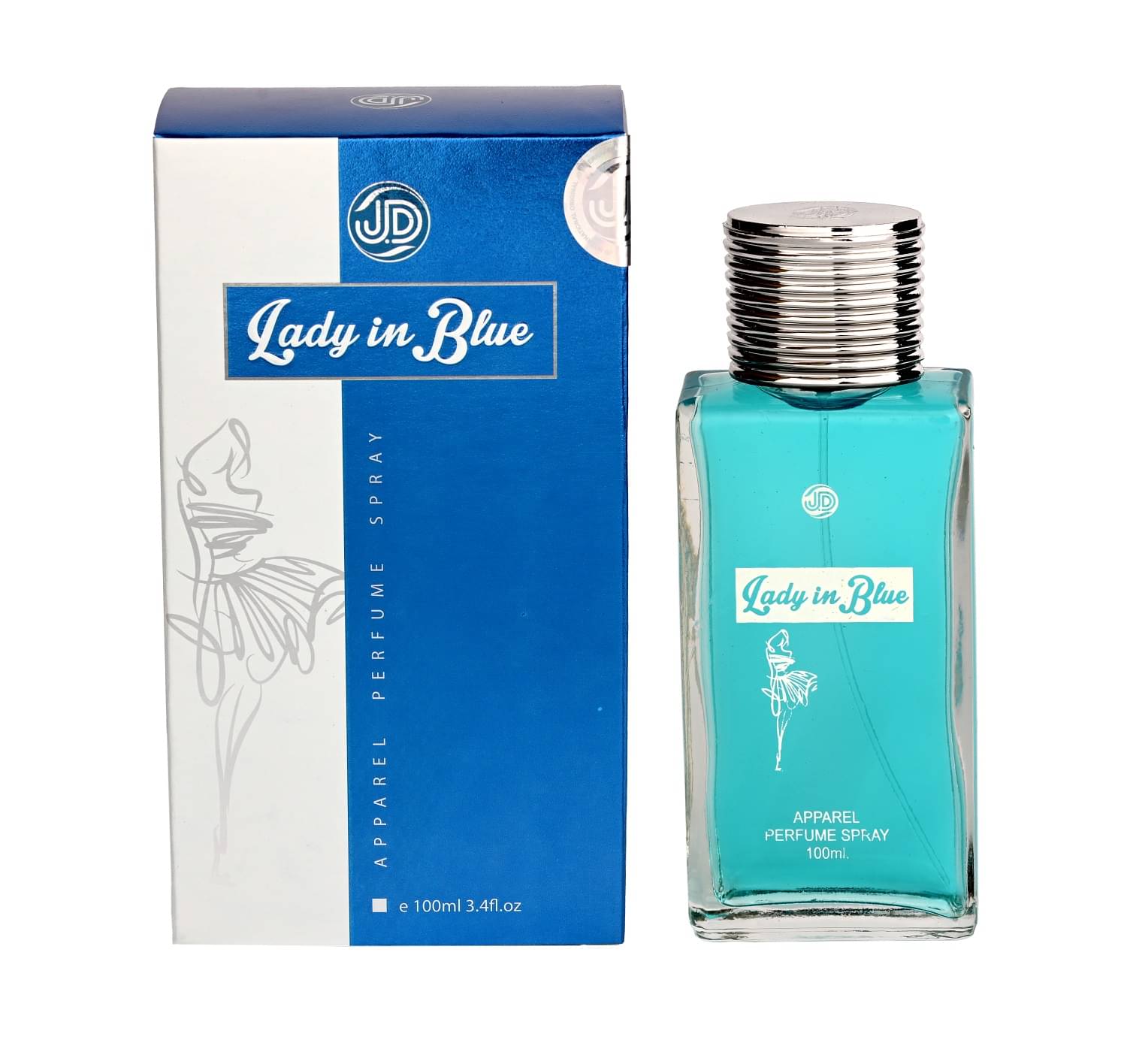     			JD INTERNATIONAL LADY IN BLUE Apparel Perfume For Women Long Lasting Perfume 100 ml (Pack of 1)