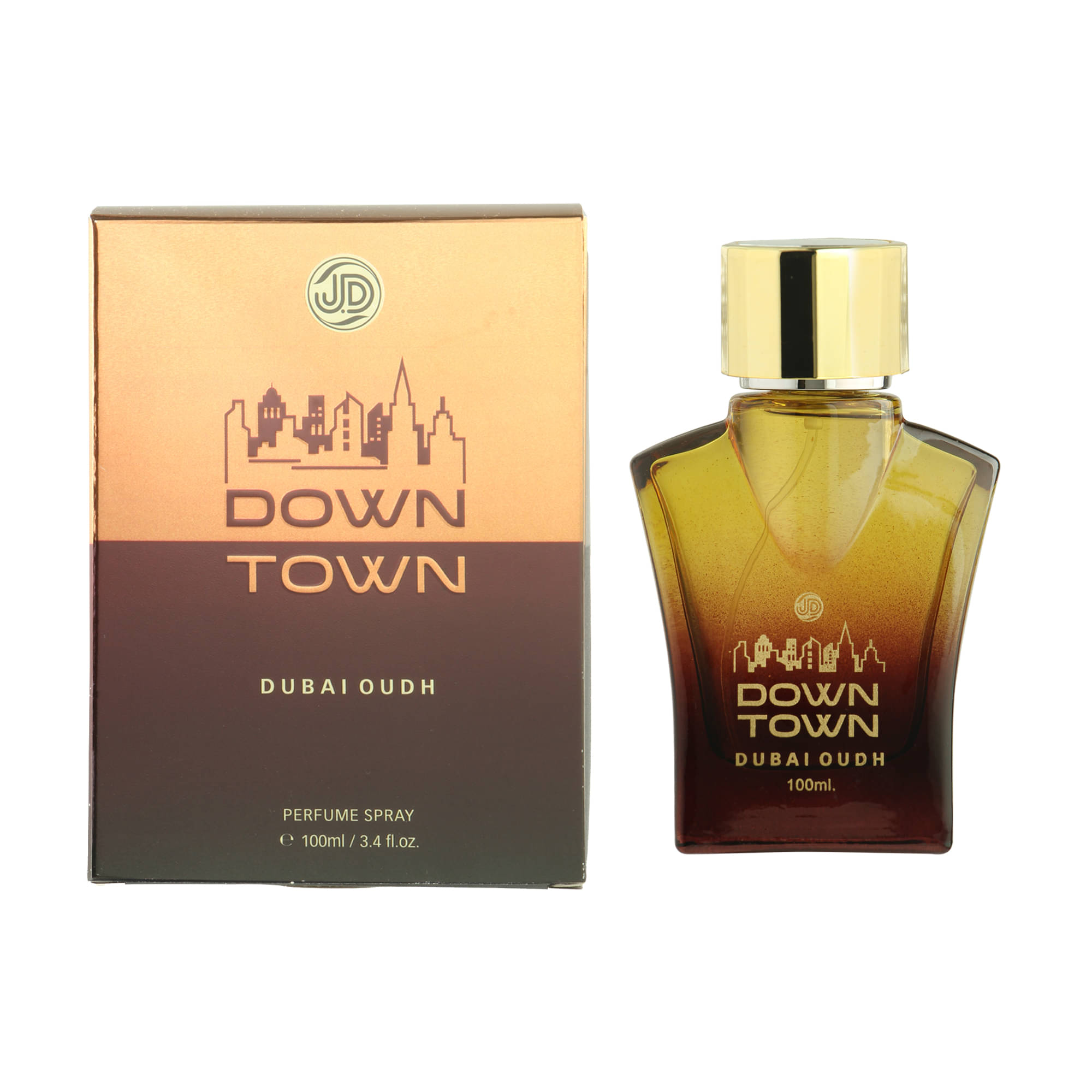     			JD INTERNATIONAL Down Town Dubai Perfume For Men & Women Long Lasting Perfume 100 ml (Pack of 1)