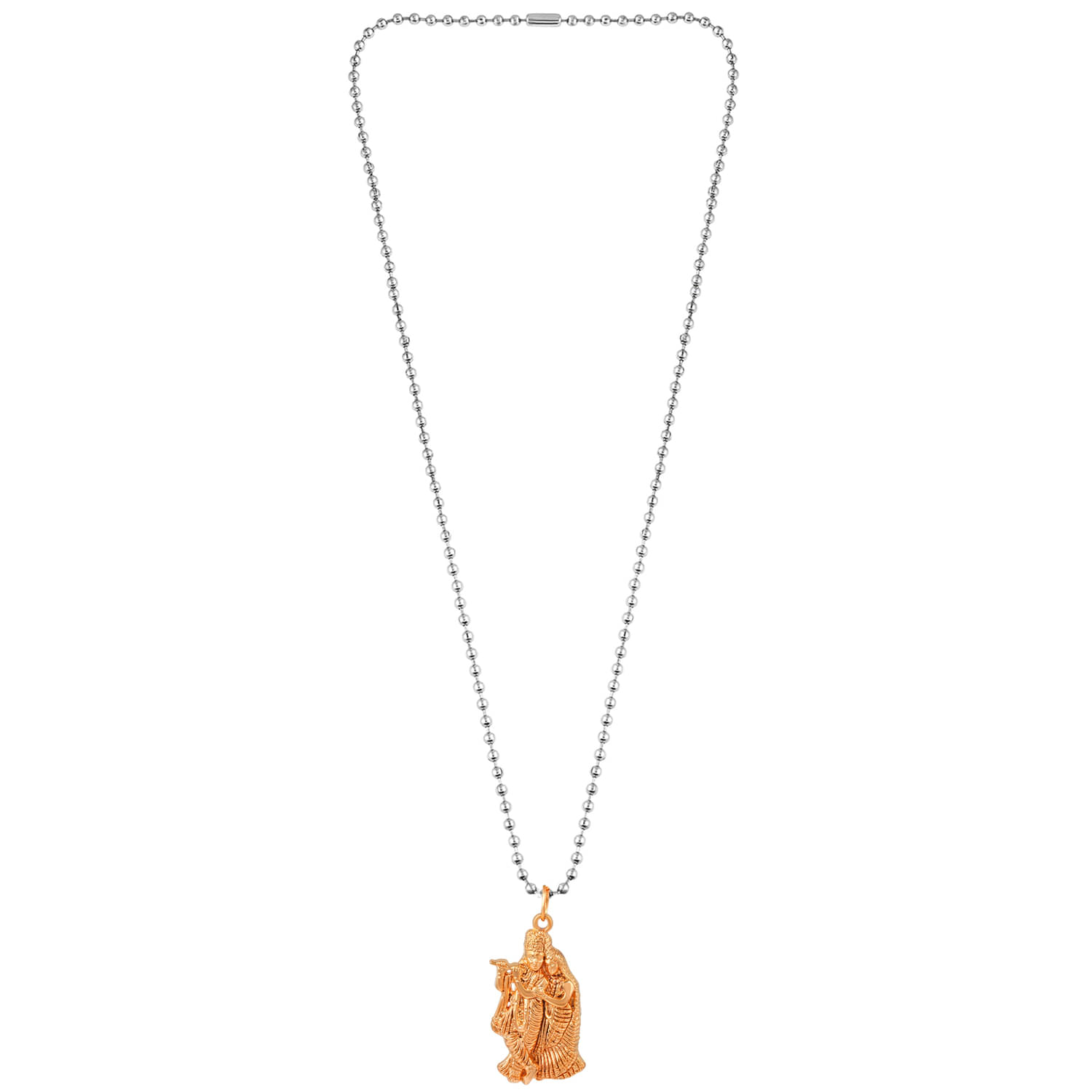 Memoir Gold Religious Pendant With Chain ( Pack of 1 ) Memoir Gold Religious Pendant With Chain ( Pack of 1 )