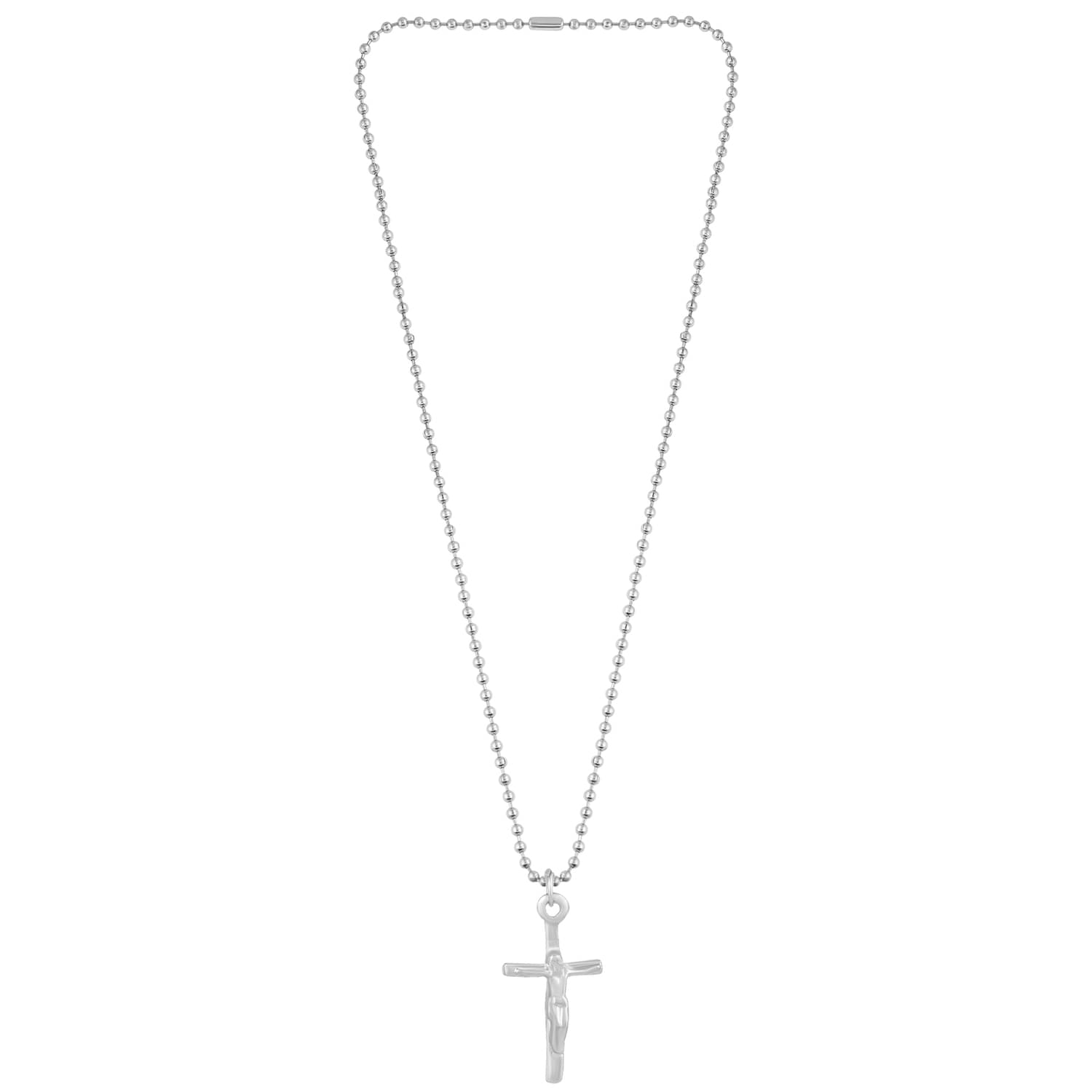Memoir Silver Religious Pendant With Chain ( Pack of 1 ) Memoir Silver Religious Pendant With Chain ( Pack of 1 )