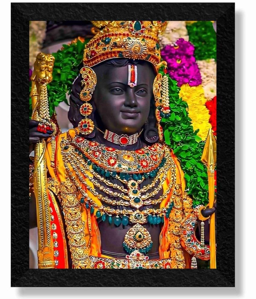     			Saf Ram Lalla Painting With Frame