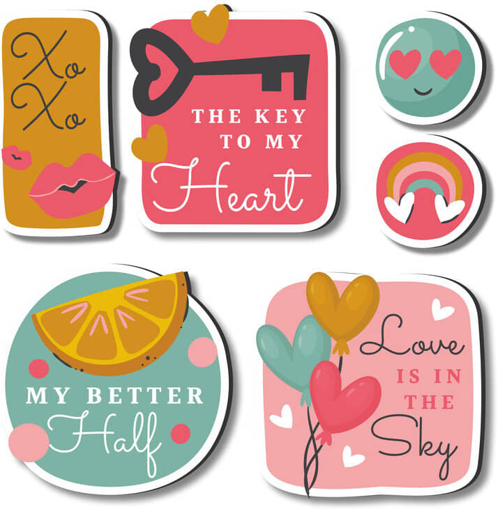 Saf Wood Fridge Magnet - Pack of 6 - Electricals | Buy online on ZillyBuy