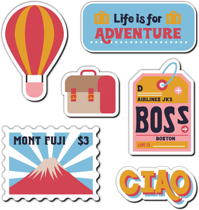 Saf Wood Fridge Magnet - Pack of 6 - Electricals | Buy online on ZillyBuy