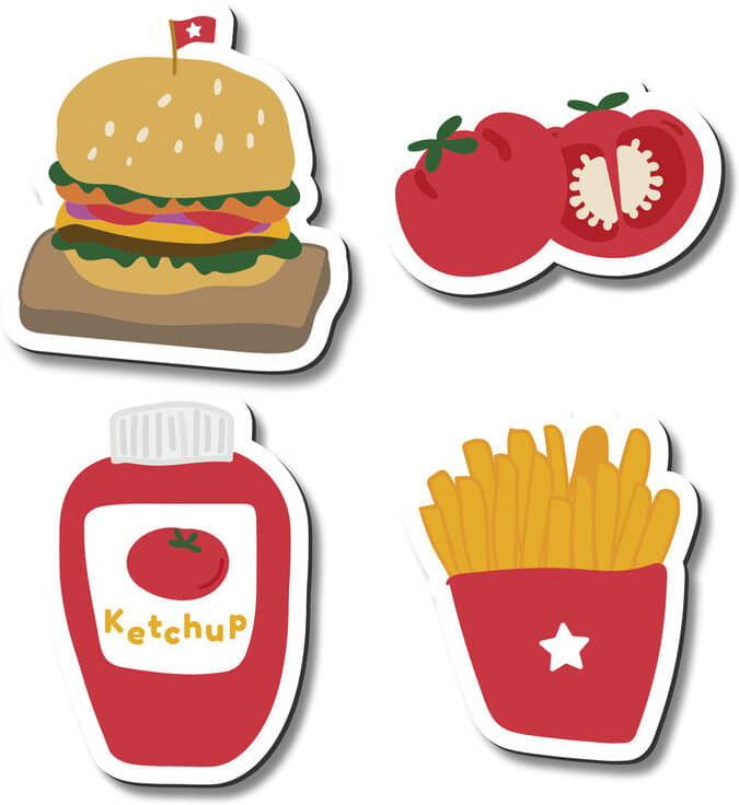 Saf Wood Fridge Magnet - Pack of 4 - Electricals | Buy online on ZillyBuy