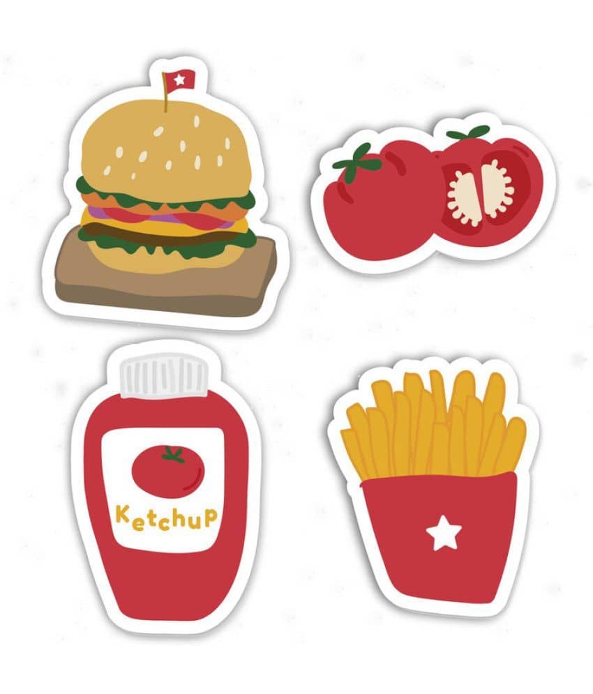 Saf Wood Fridge Magnet - Pack of 4 - Electricals | Buy online on ZillyBuy