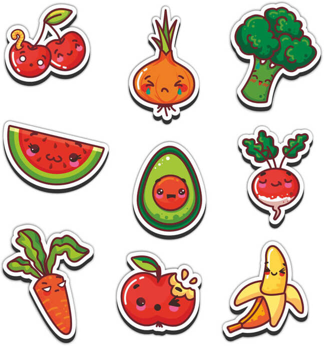 Saf Wood Fridge Magnet - Pack of 9 - Electricals | Buy online on ZillyBuy