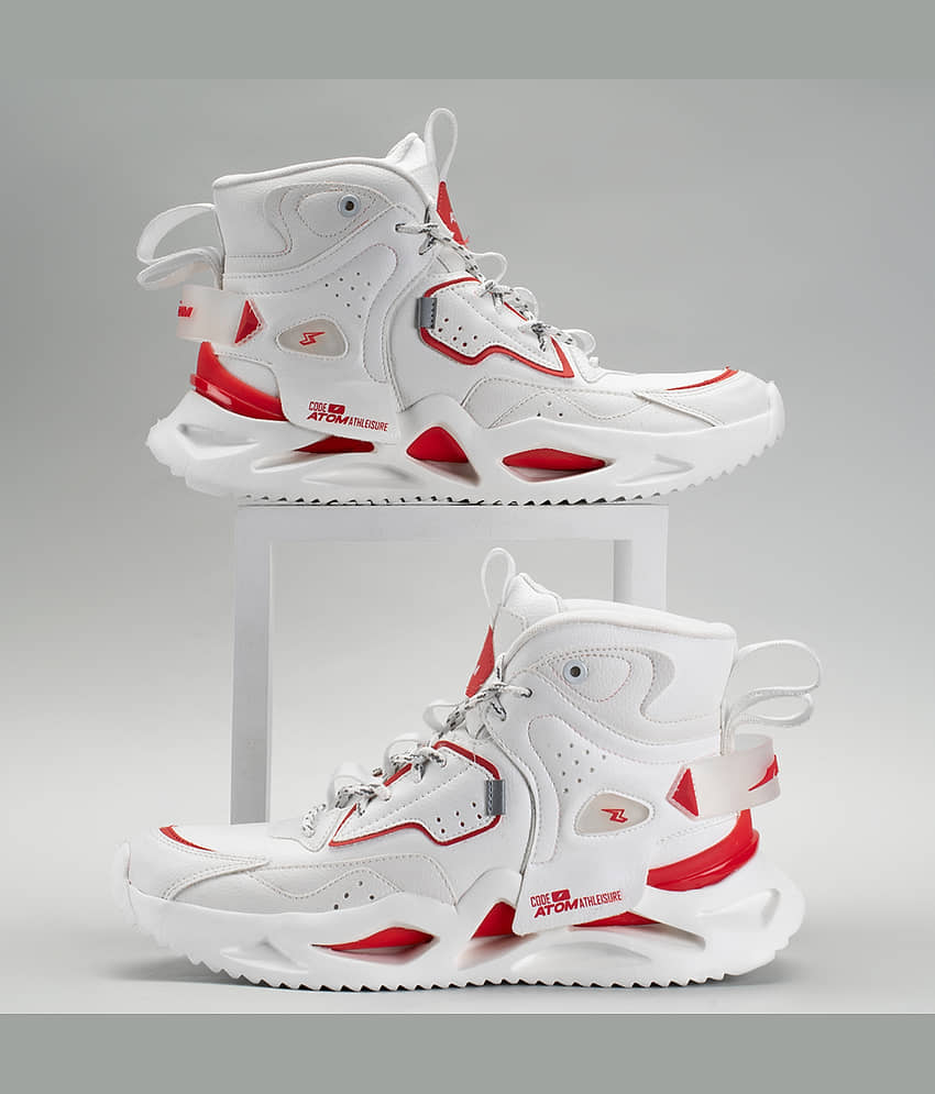 ATOM Chroma Kick White Men's Sneakers - Casual Shoes | Buy online on ZillyBuy