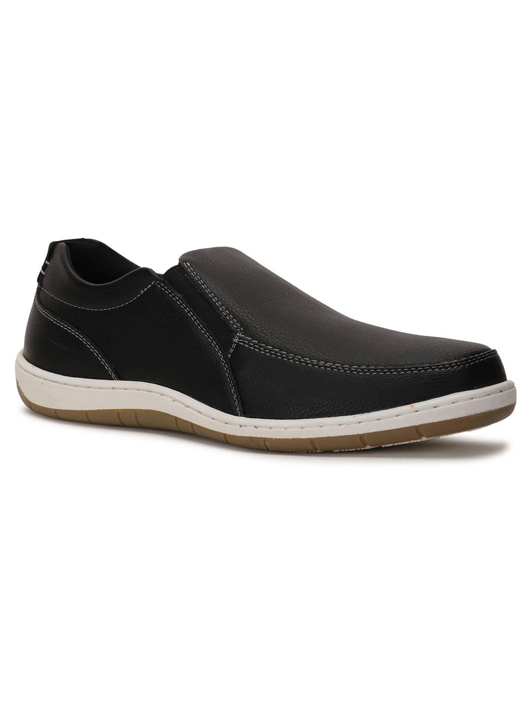 Bata Black Men's Slip-on Shoes Bata Black Men's Slip-on Shoes
