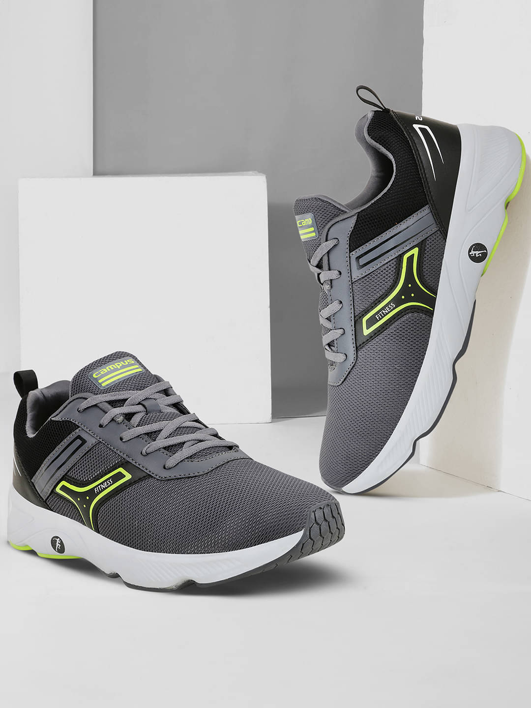     			Campus HURRICANE Gray Men's Sports Running Shoes
