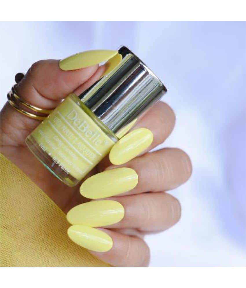 DeBelle Caramelo Yellow Glossy Nail Polish 8 ( Pack of 1 )