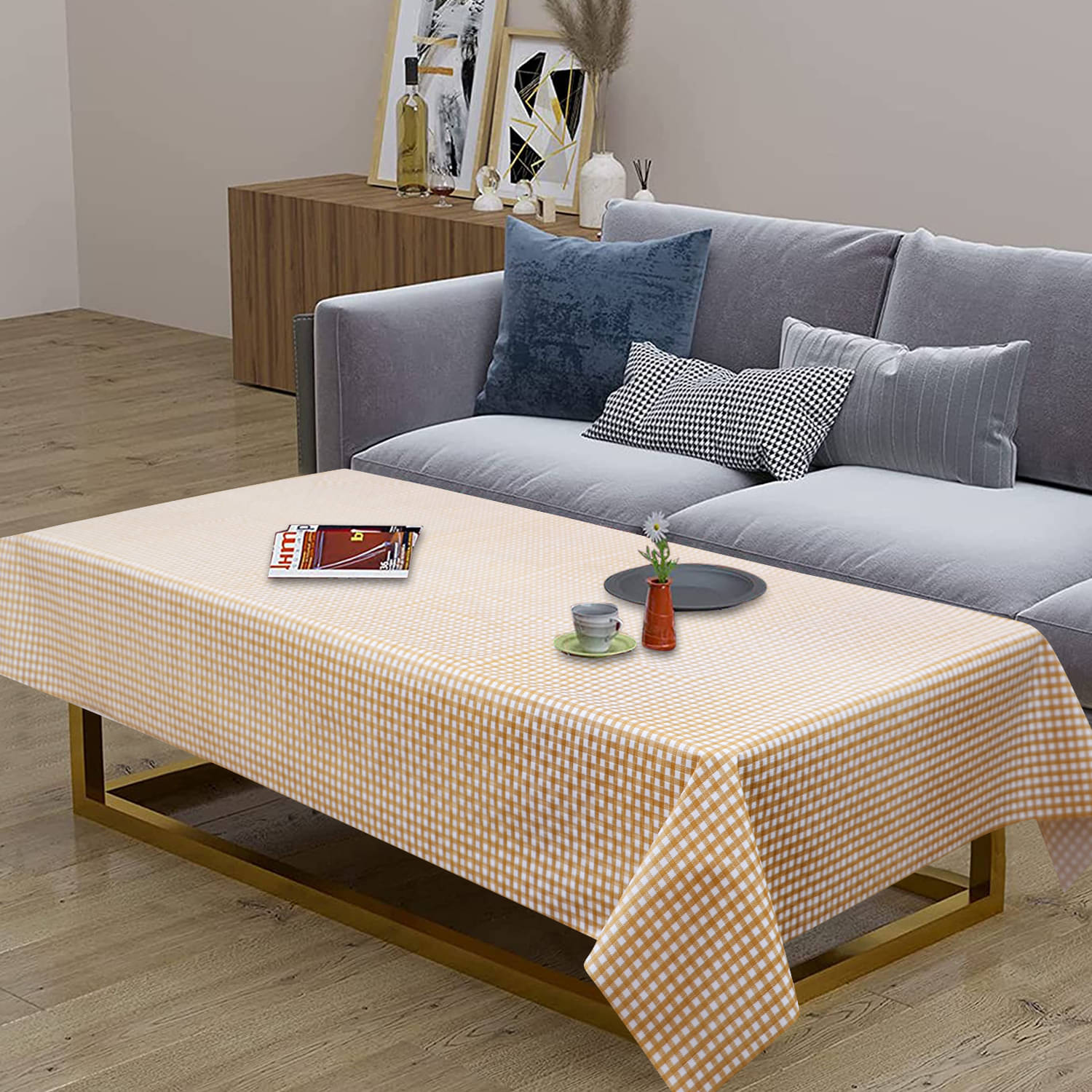     			PVC Single Centre Table Cover ( 137 cm x 91 cm )