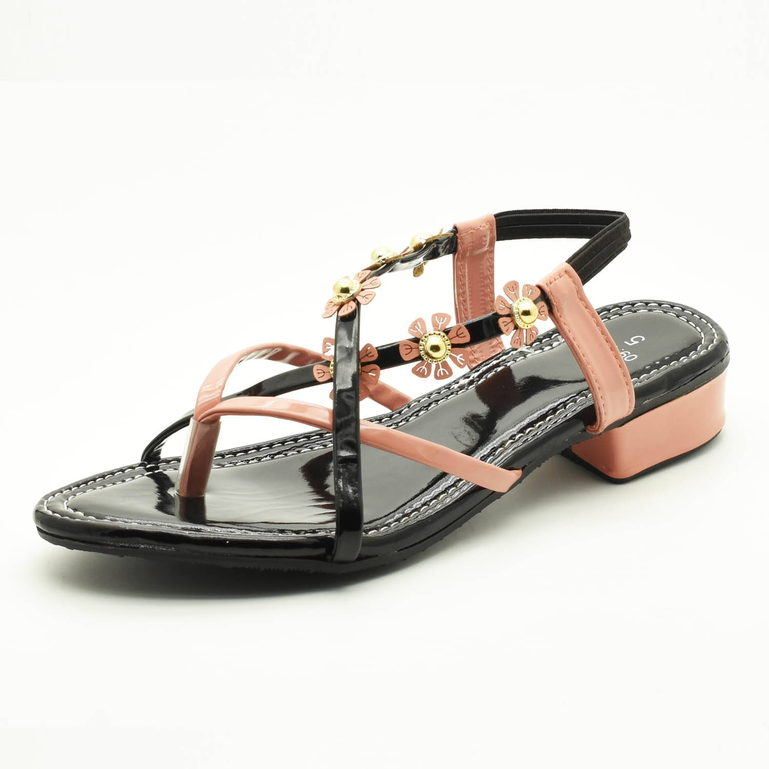     			IndiForce Black Women's Flats