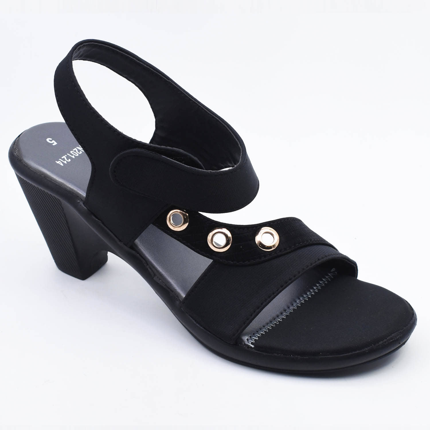 IndiForce Black Women's Sandal Heels - Heels | Buy online on ZillyBuy
