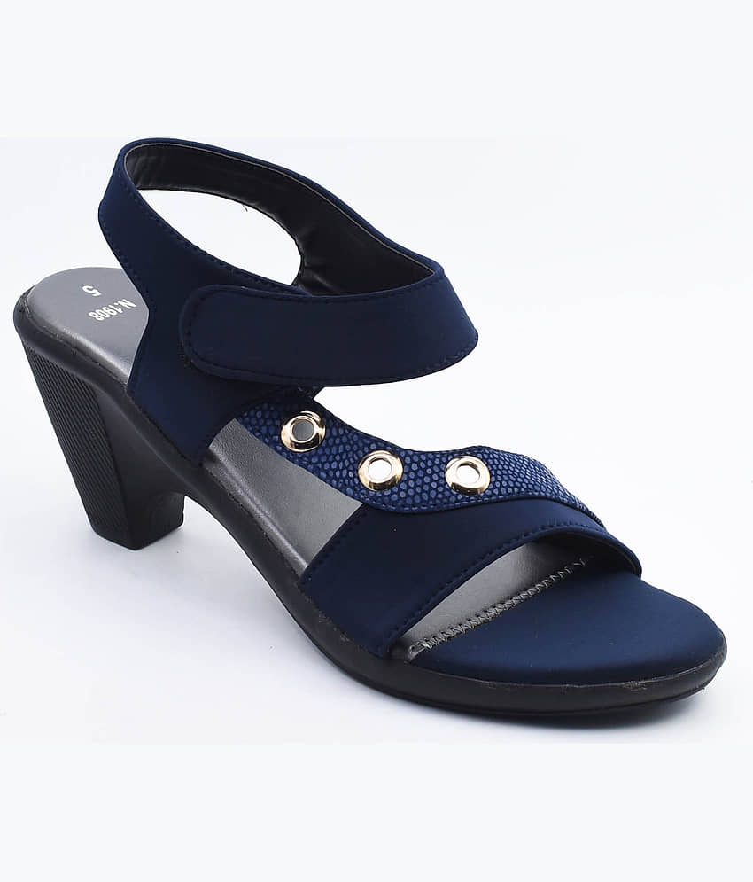 IndiForce Blue Women's Sandal Heels - Heels | Buy online on ZillyBuy