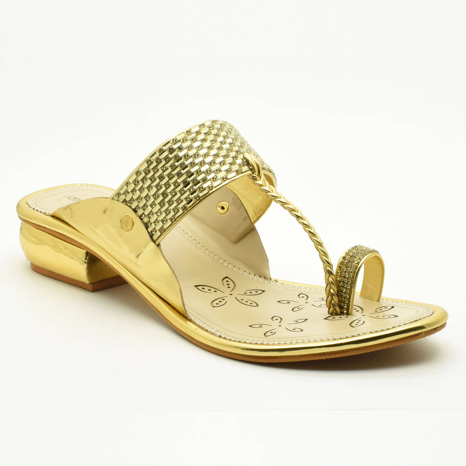 IndiForce Gold Women's Flats