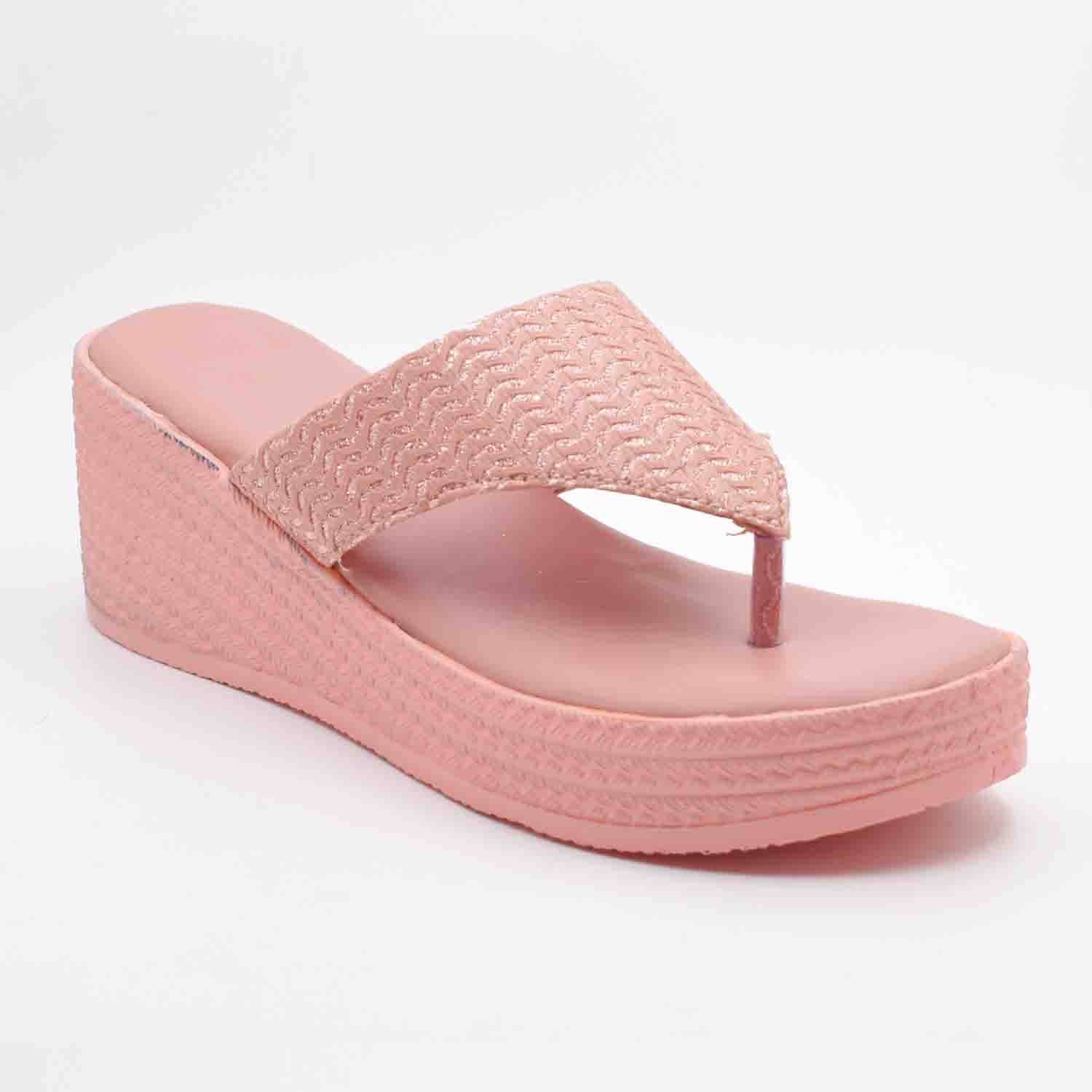     			IndiForce Pink Women's Slip On Heels