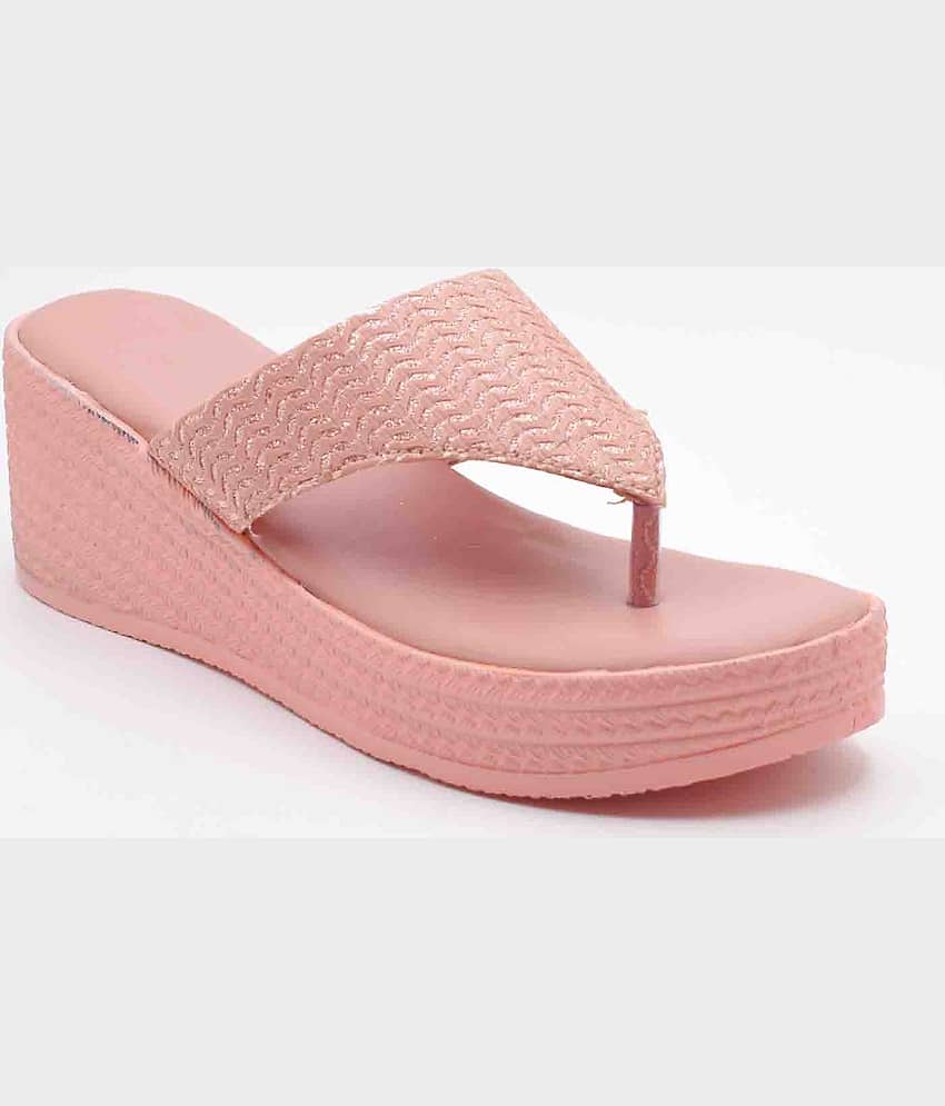 IndiForce Pink Women's Slip On Heels - Heels | Buy online on ZillyBuy