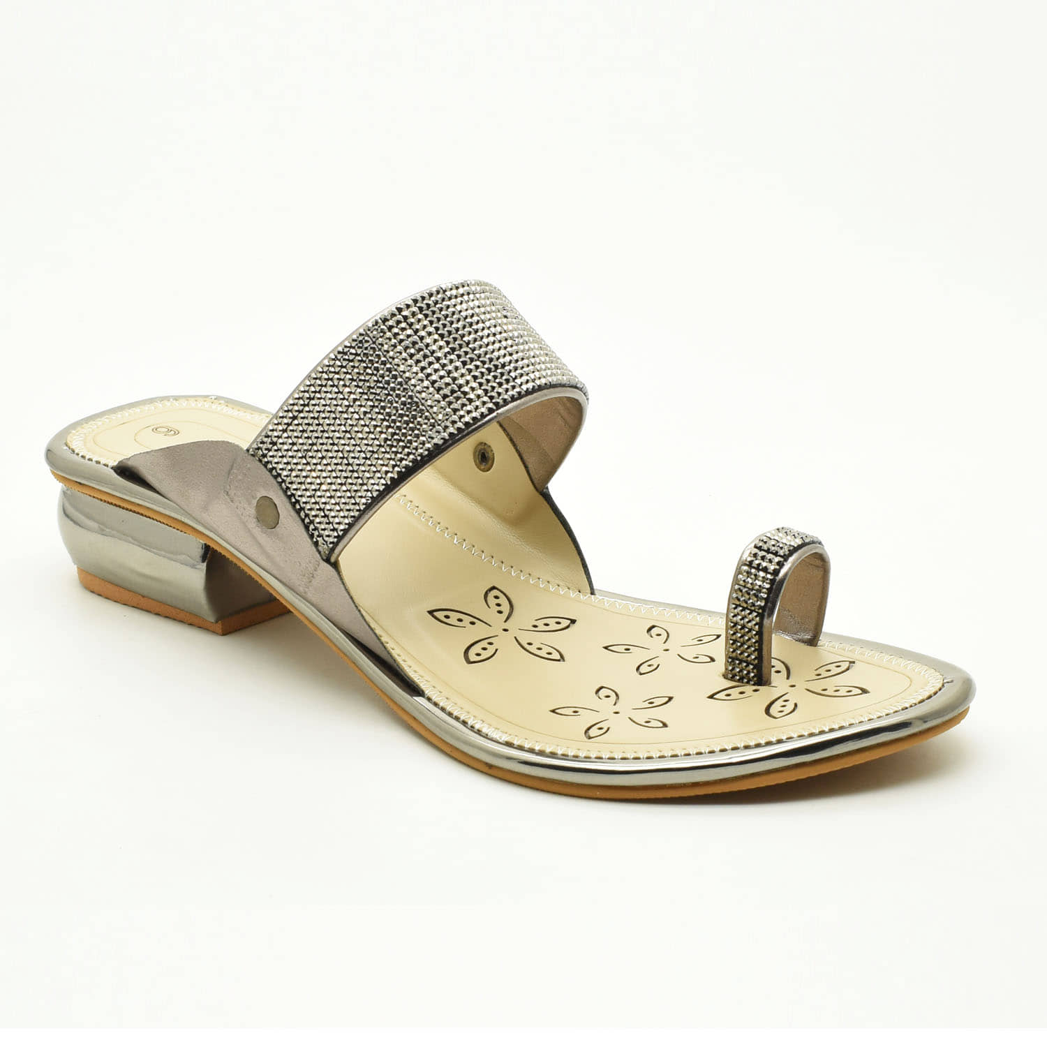 IndiForce Silver Women's Flats