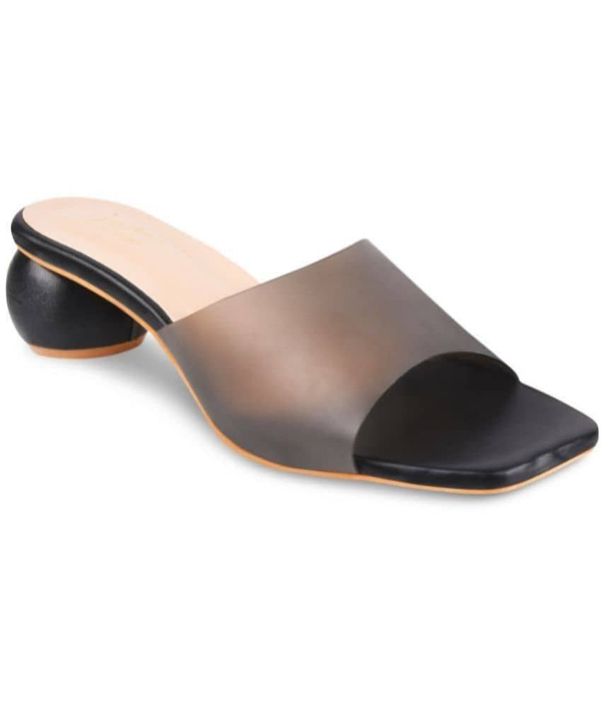 JM Looks Black Women's Sandal Heels - Heels | Buy online on ZillyBuy