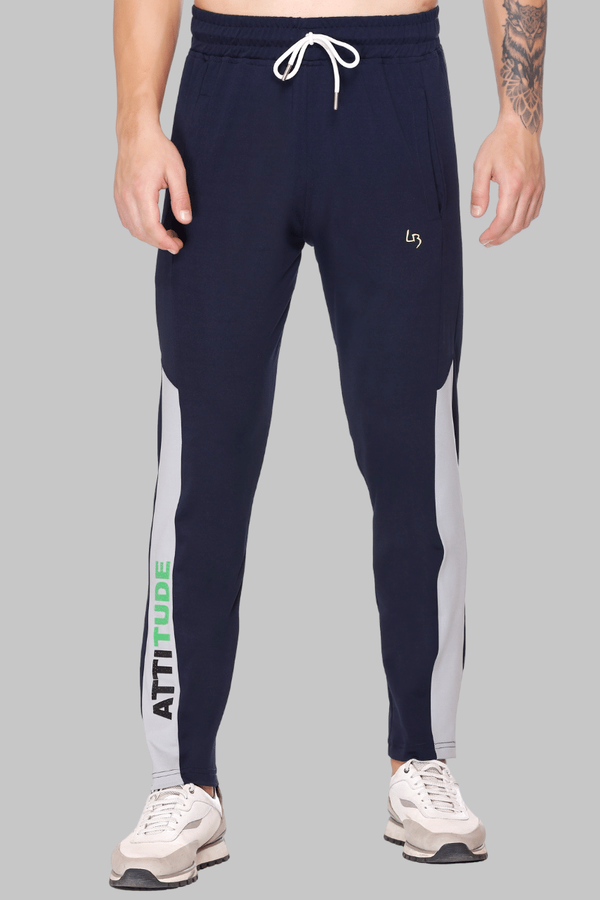 LEEBONEE Navy Blue Polyester Men's Trackpants ( Pack of 1 ) LEEBONEE Navy Blue Polyester Men's Trackpants ( Pack of 1 )