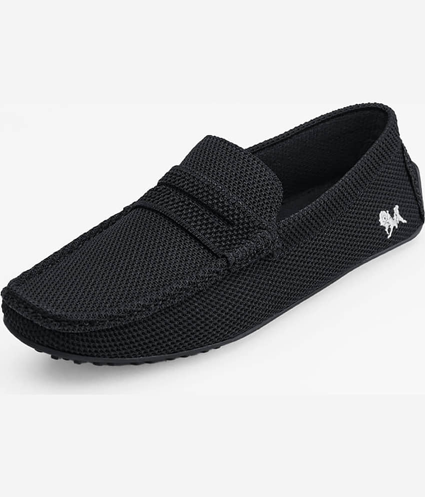 Neemans Knit Loafers Black Men's Penny Shoes - Formal Shoes | Buy online on ZillyBuy