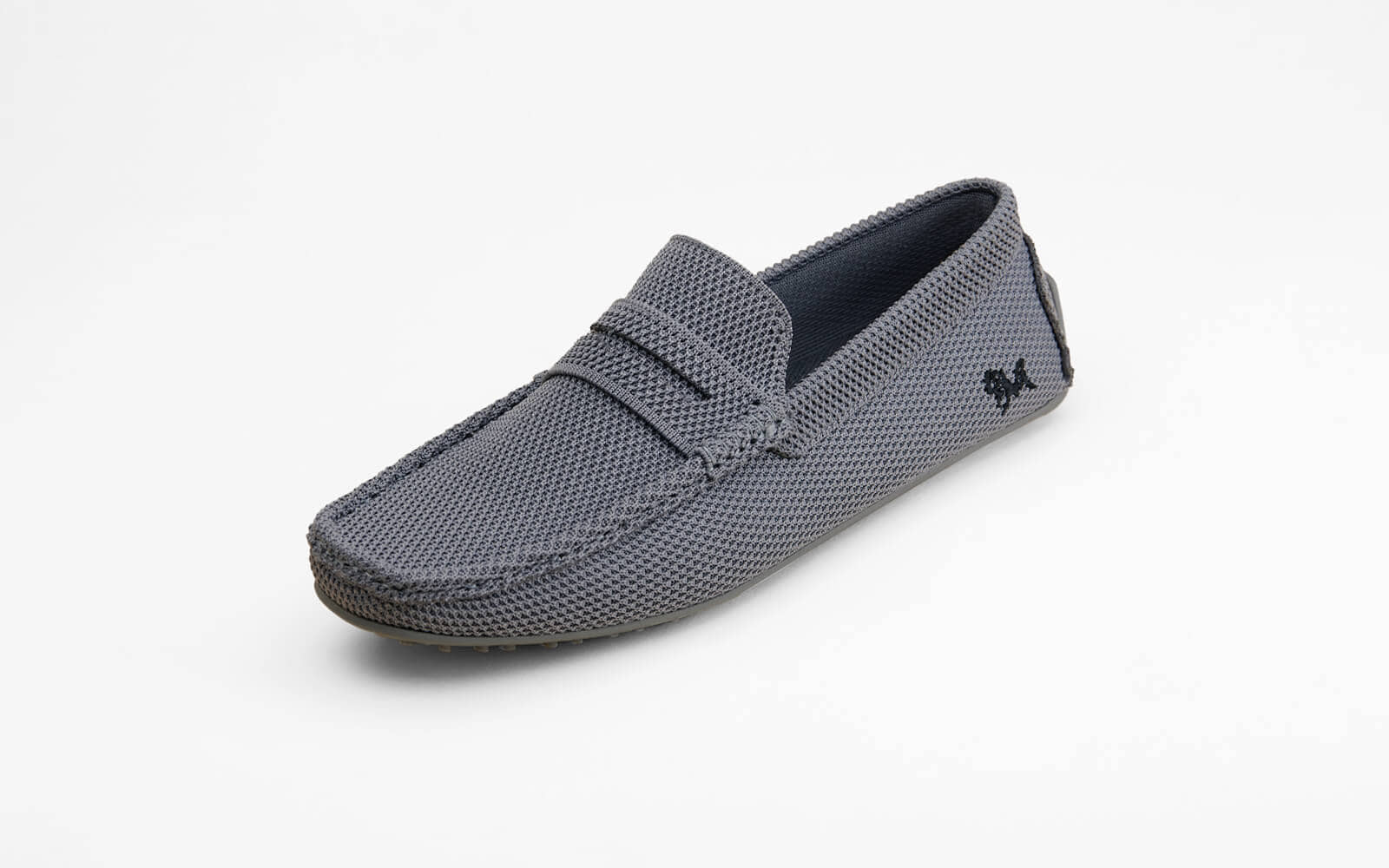 Neemans Knit Loafers Light Grey Men's Penny Shoes - Formal Shoes | Buy online on ZillyBuy