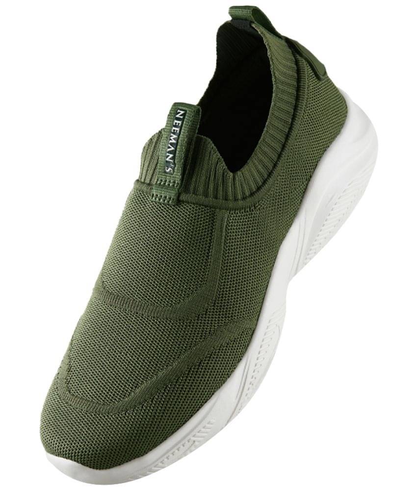     			Neemans Olive Women's Slip On
