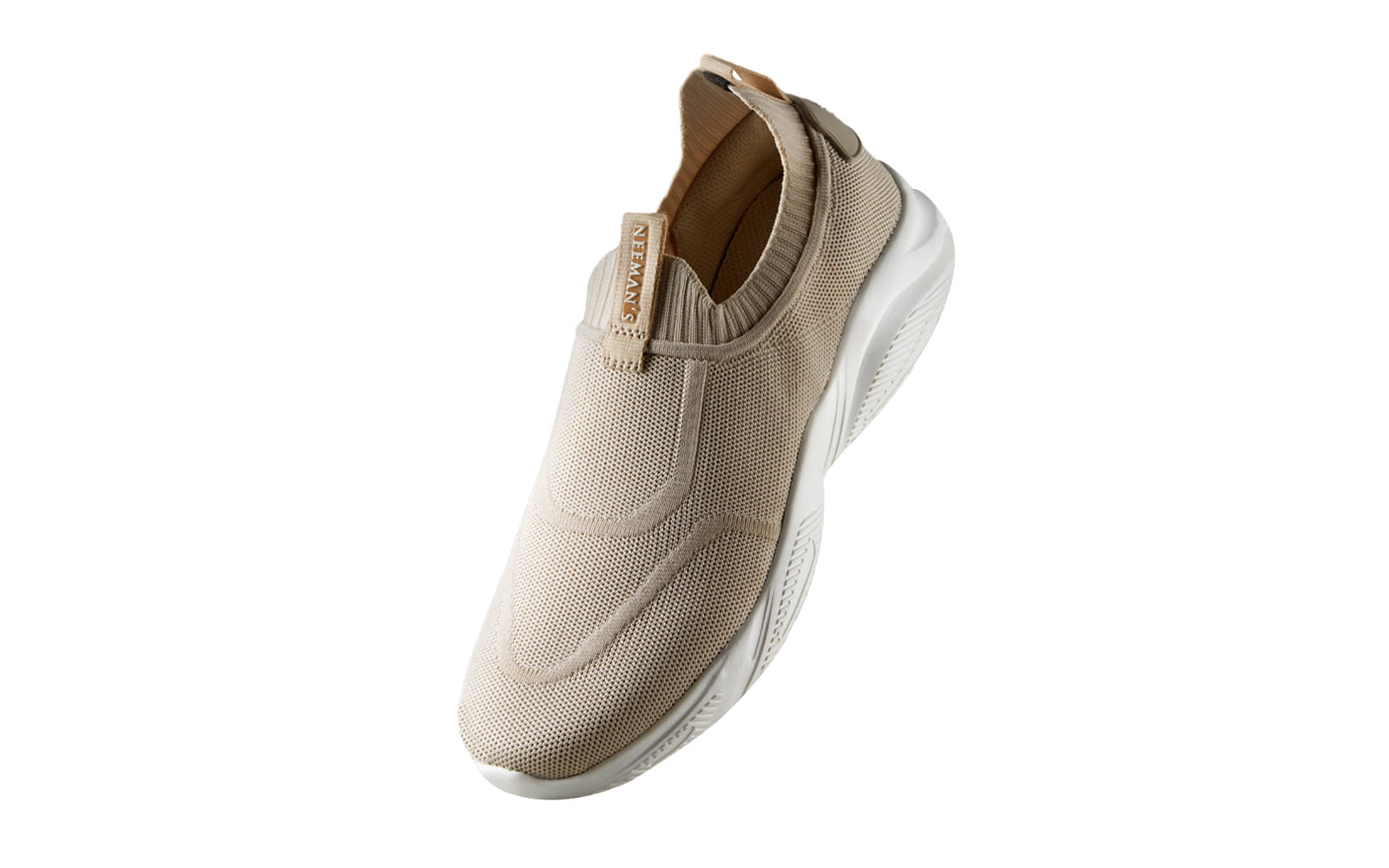     			Neemans Sole Max Slip-ons Beige Men's Slip-on Shoes