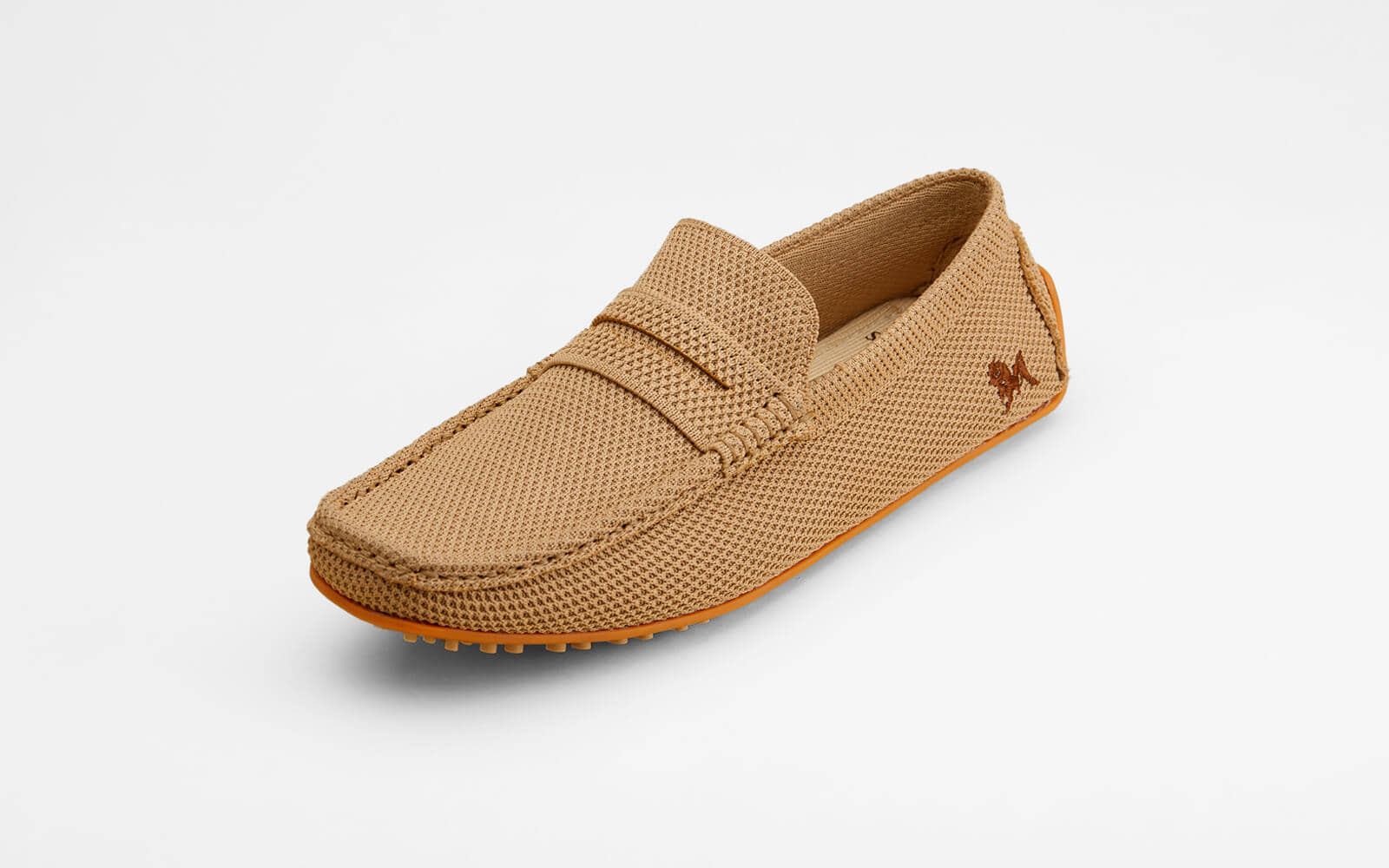 Neemans Knit Loafers Tan Men's Penny Shoes - Formal Shoes | Buy online on ZillyBuy