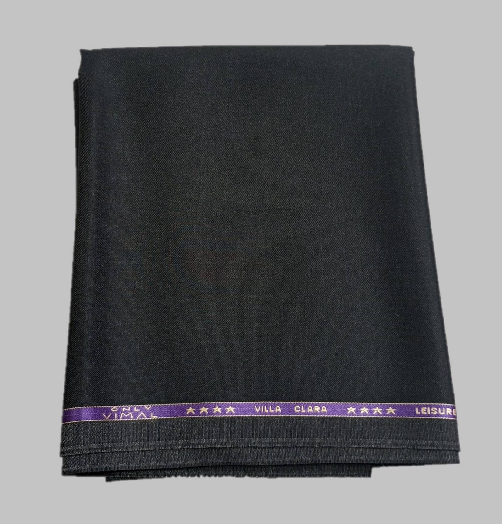 ONLY VIMAL Dark Grey Polyester Blend Men's Unstitched Pant Piece ( Pack of 1 ) ONLY VIMAL Dark Grey Polyester Blend Men's Unstitched Pant Piece ( Pack of 1 )