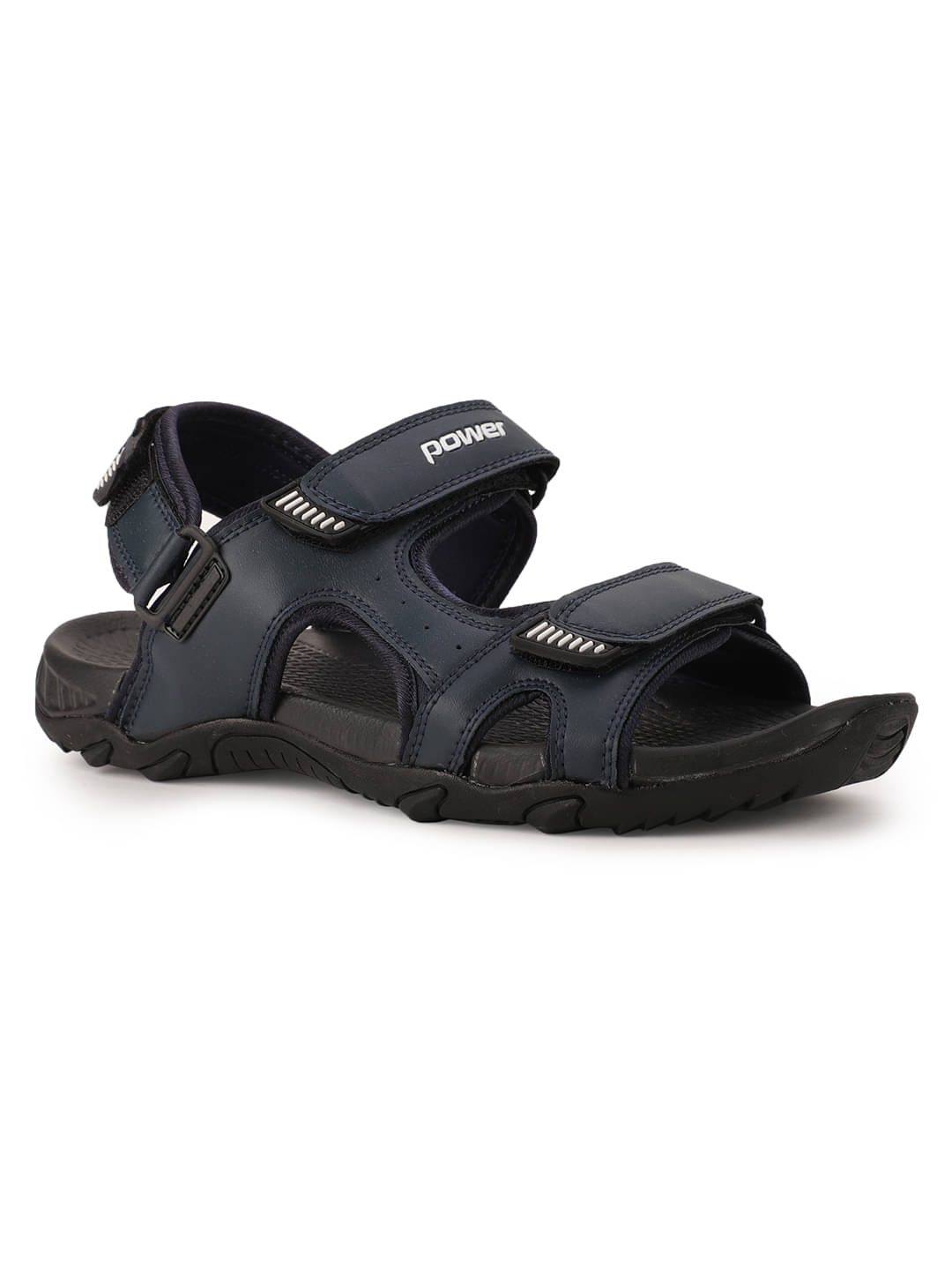Power by BATA - Navy Men's Floater Sandals Power by BATA - Navy Men's Floater Sandals