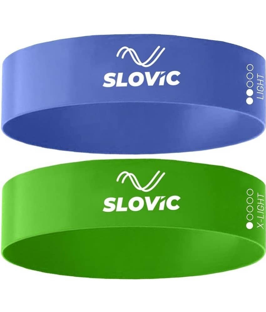 Slovic Rubber Compact Resistance Band Blue - Heavy Resistance - Sports and Fitness Equipment | Buy online on ZillyBuy