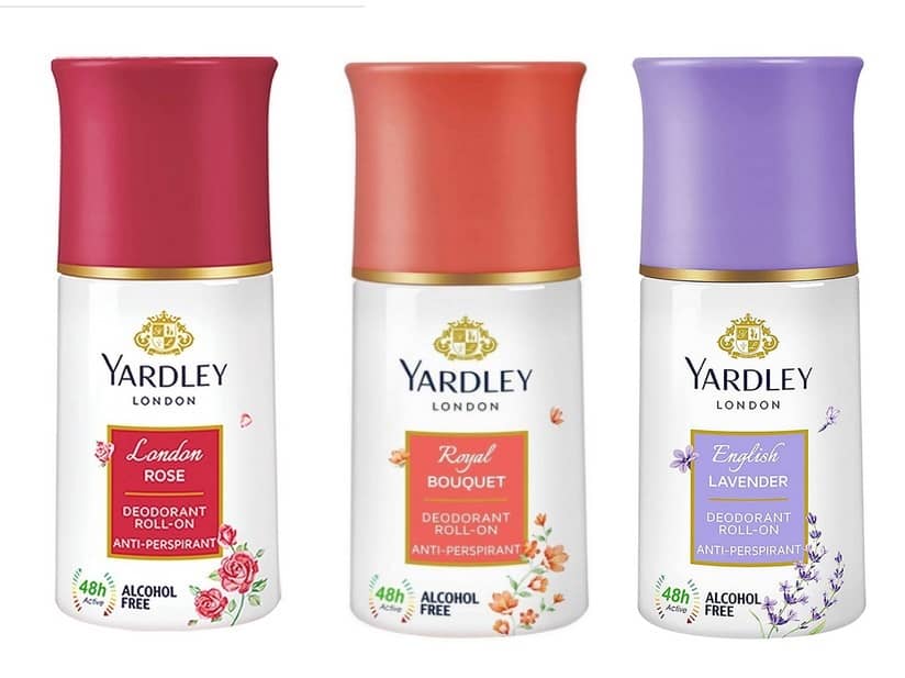 Yardley London LONDON ROSE,ROYAL BOUQUET, LAVENDER Deodorant Spray for Men,Women 150 ml ( Pack of 3 )