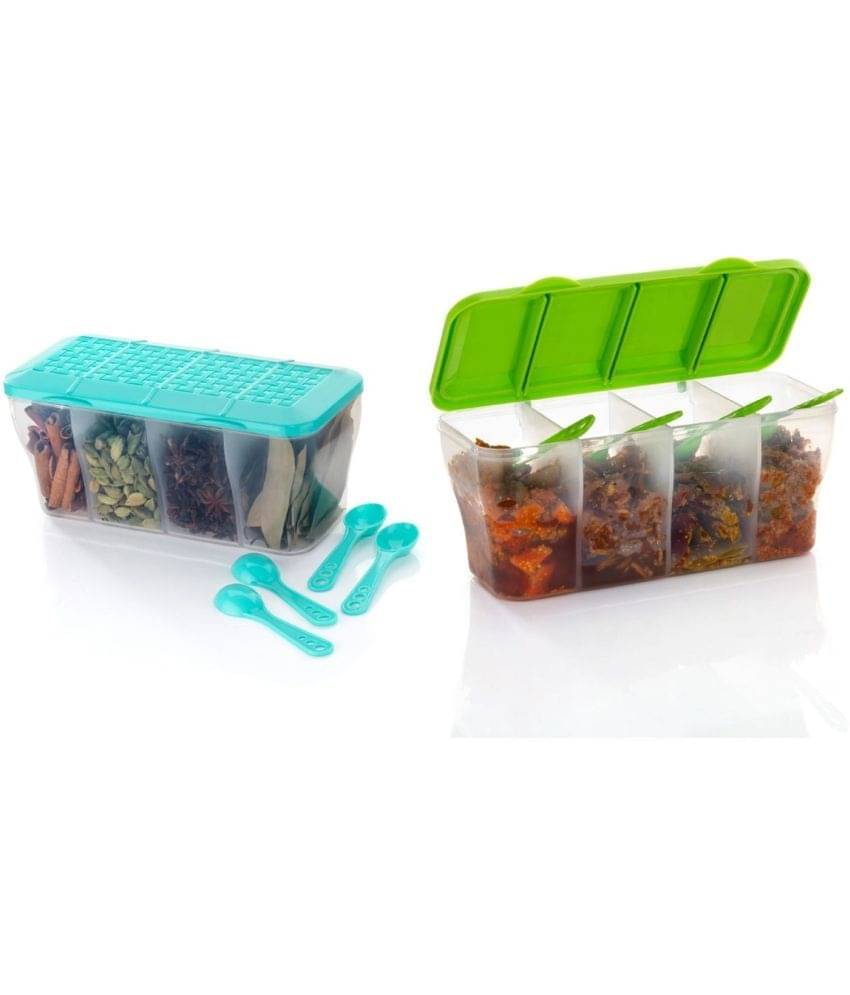 iview kitchenware Dal/Masala/Vegetable PET Multicolor Pickle Container ( Set of 2 ) iview kitchenware Dal/Masala/Vegetable PET Multicolor Pickle Container ( Set of 2 )
