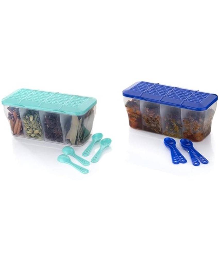 iview kitchenware Dal/Masala/Vegetable Plastic Multicolor Pickle Container ( Set of 2 ) iview kitchenware Dal/Masala/Vegetable Plastic Multicolor Pickle Container ( Set of 2 )