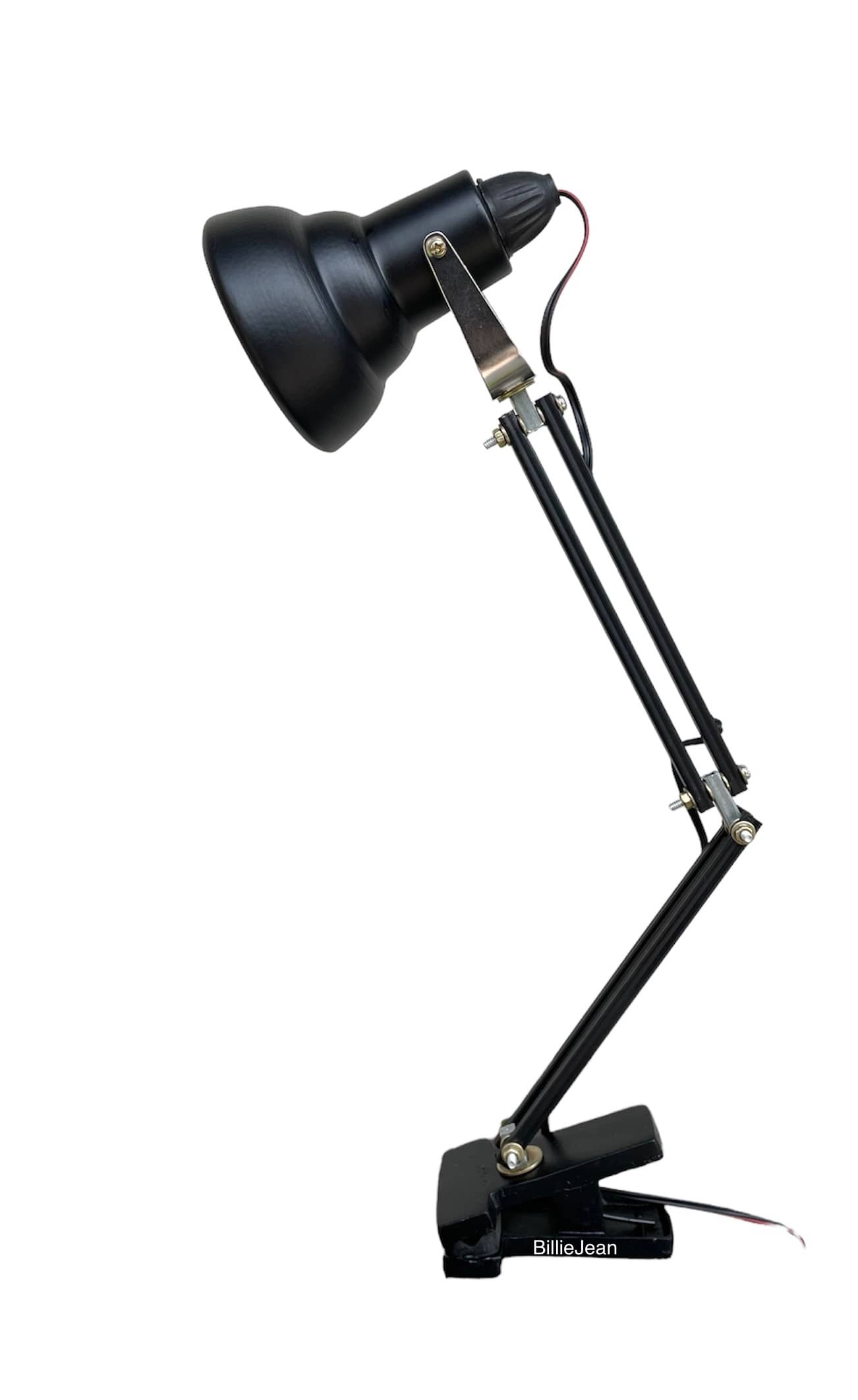 BillieJean Black Study Table Lamp ( Pack of 1 )