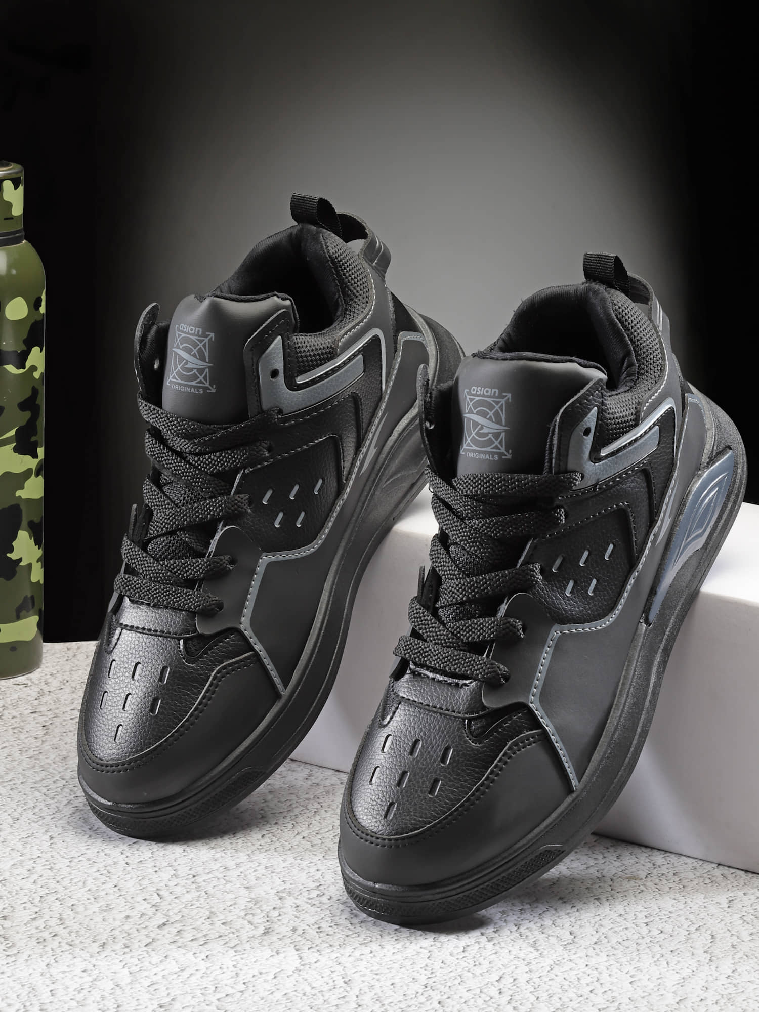 ASIAN MOSCOW-13 Black Men's Sneakers - Casual Shoes | Buy online on ZillyBuy