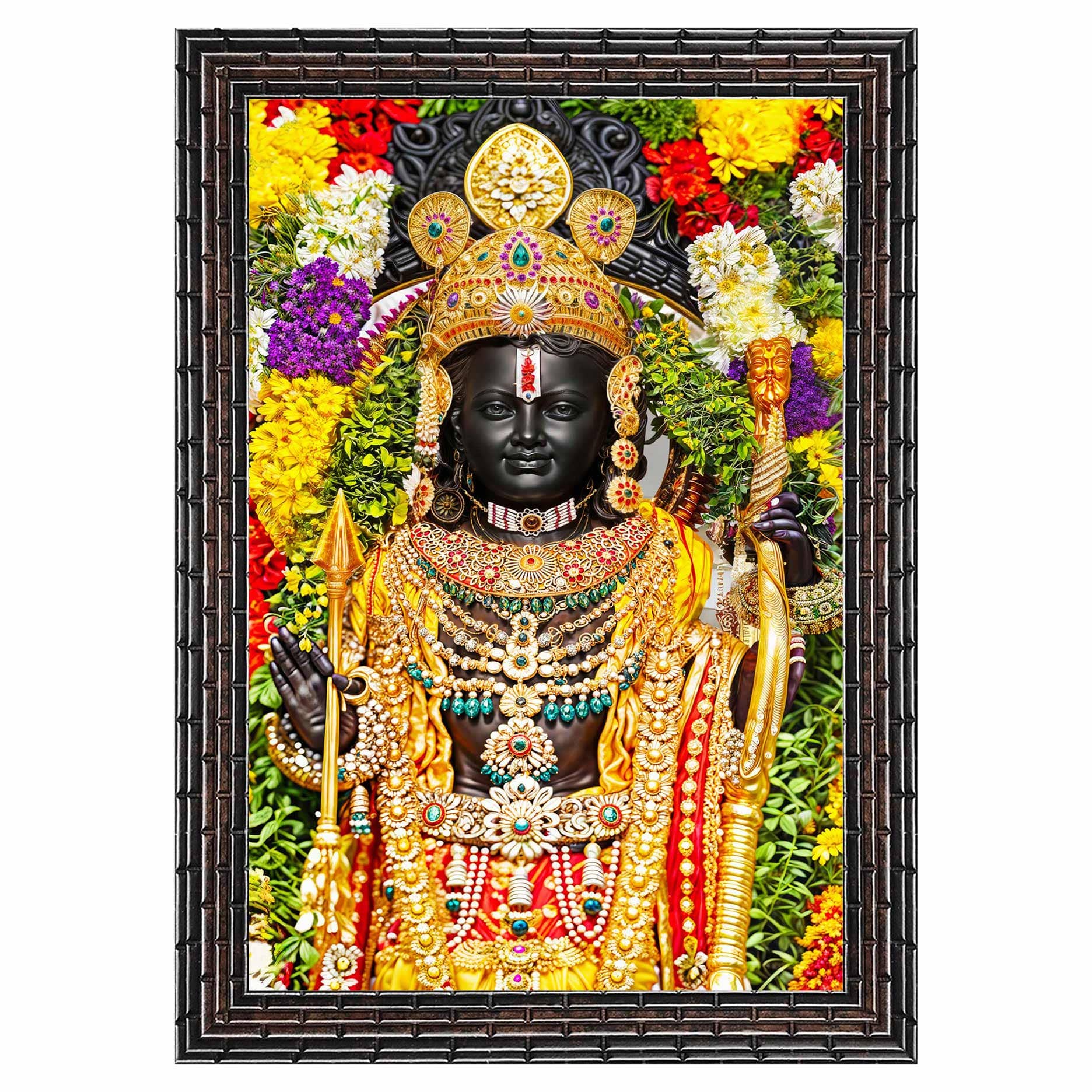 Indianara Ram Lalla Religious Painting With Frame