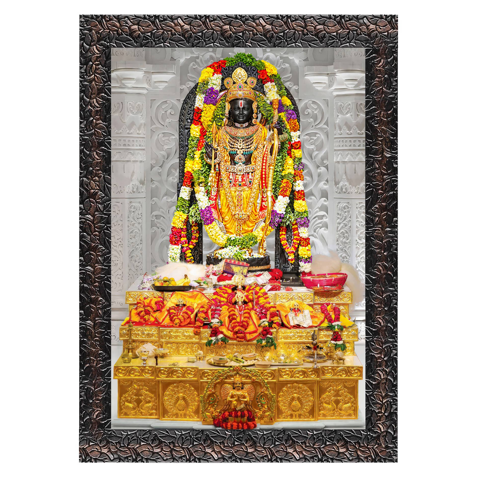 Indianara Ram Lalla Religious Painting With Frame